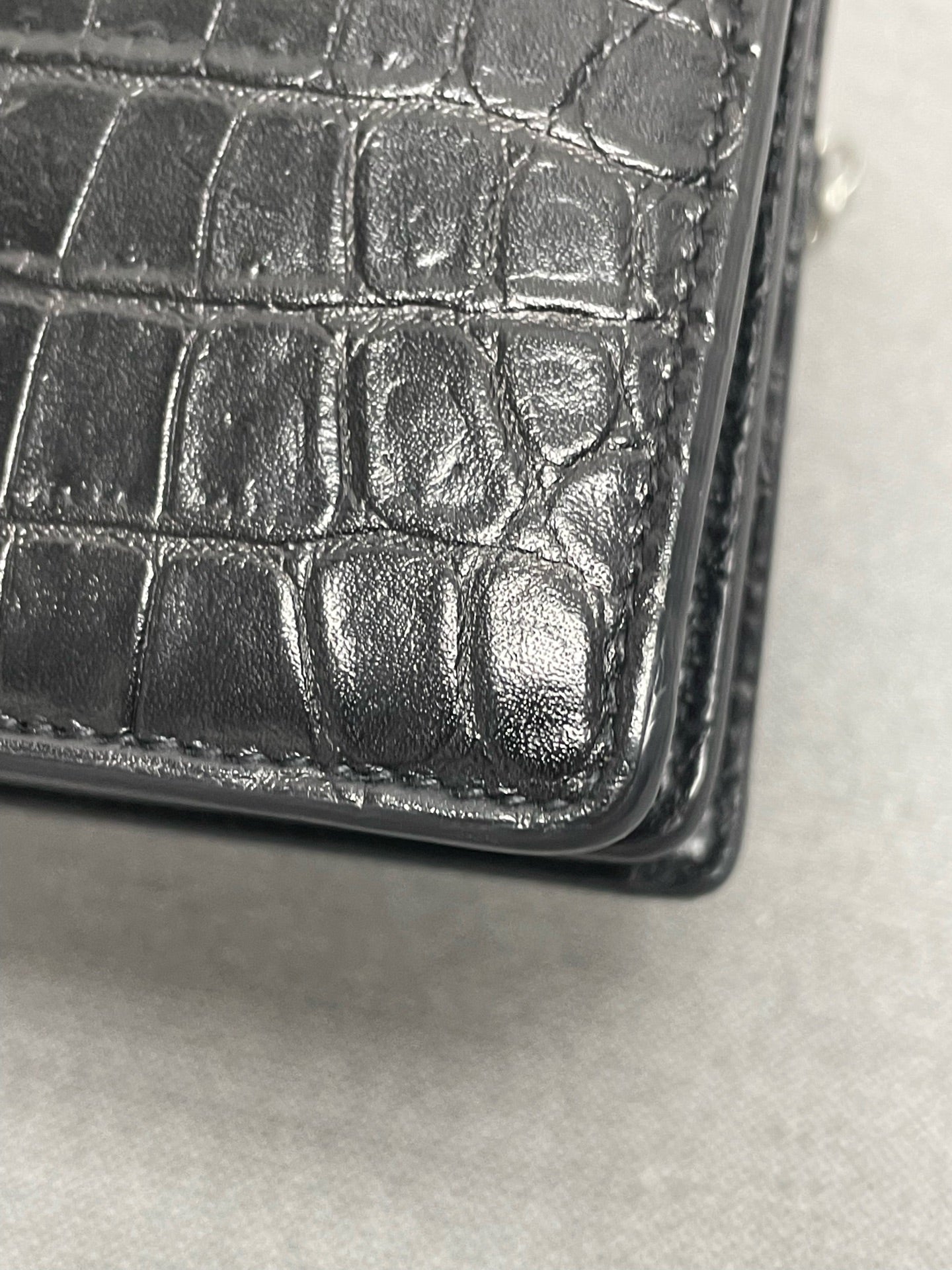 Saint Laurent - Sunset - Leather - Black - (small)