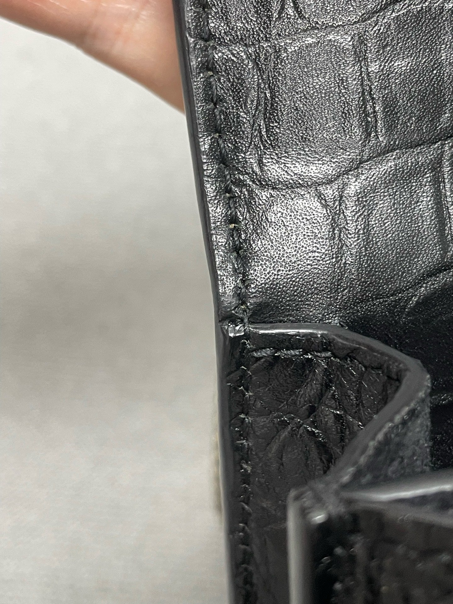 Saint Laurent - Sunset - Leather - Black - (small)