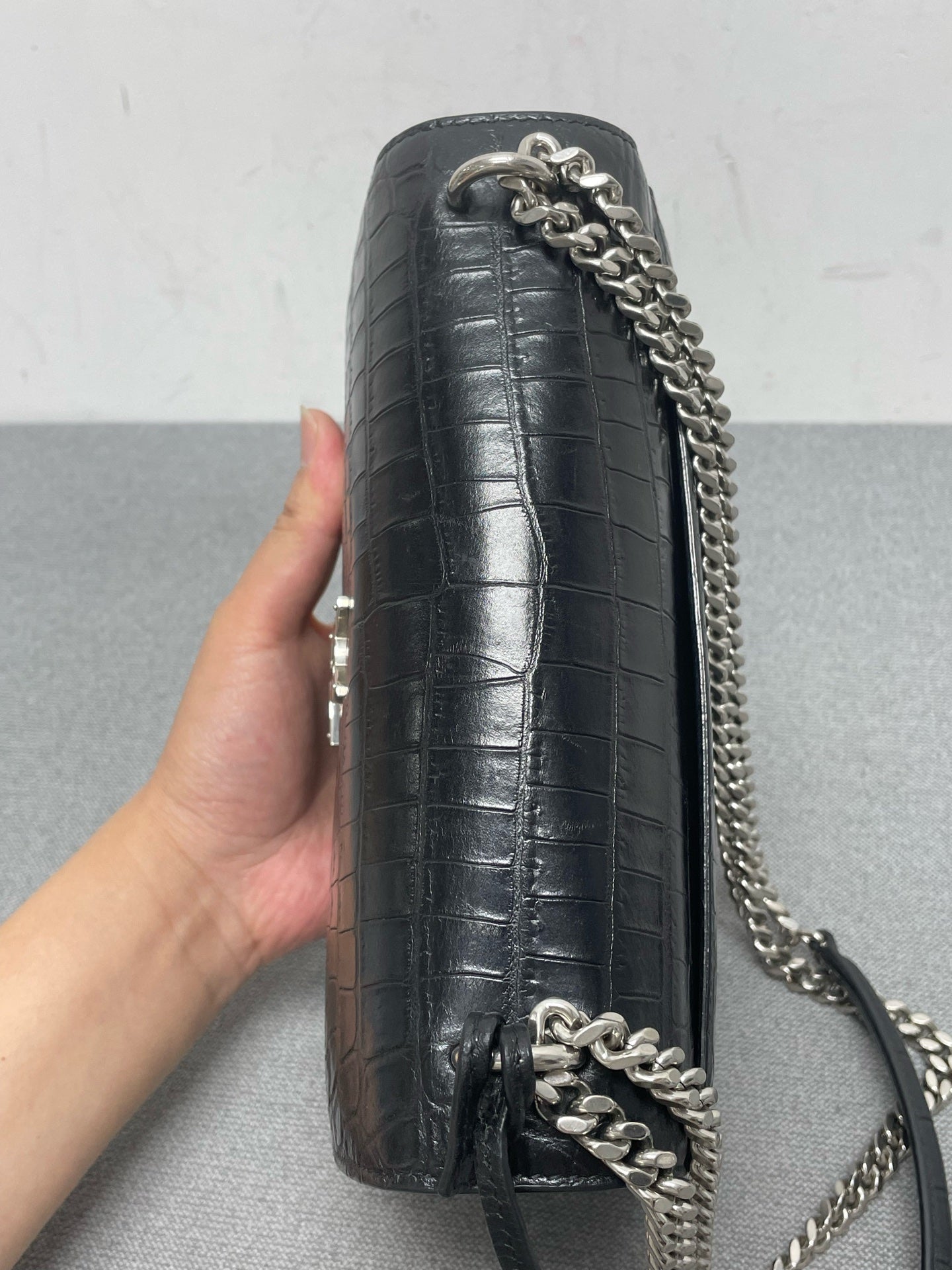 Saint Laurent - Sunset - Leather - Black - (small)