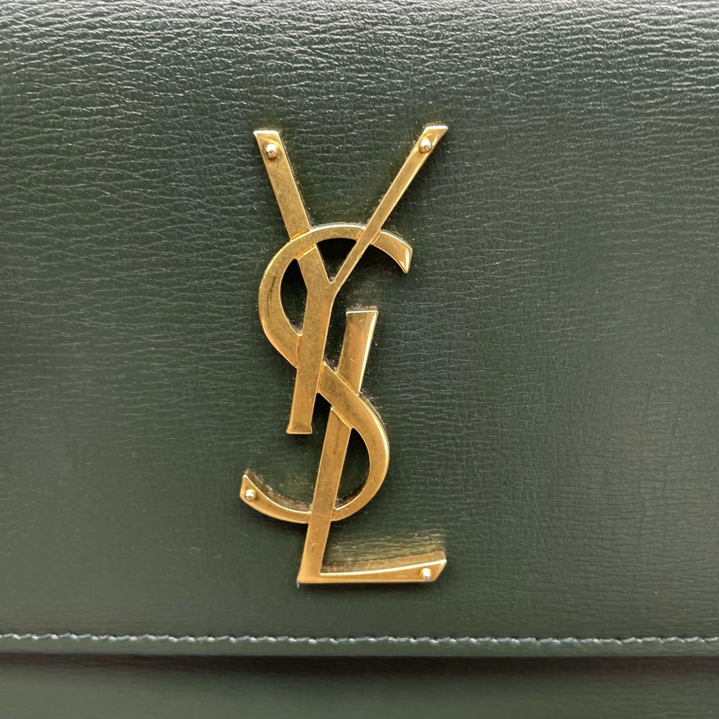 Saint Laurent - Sunset - Leather - Green - (Medium)