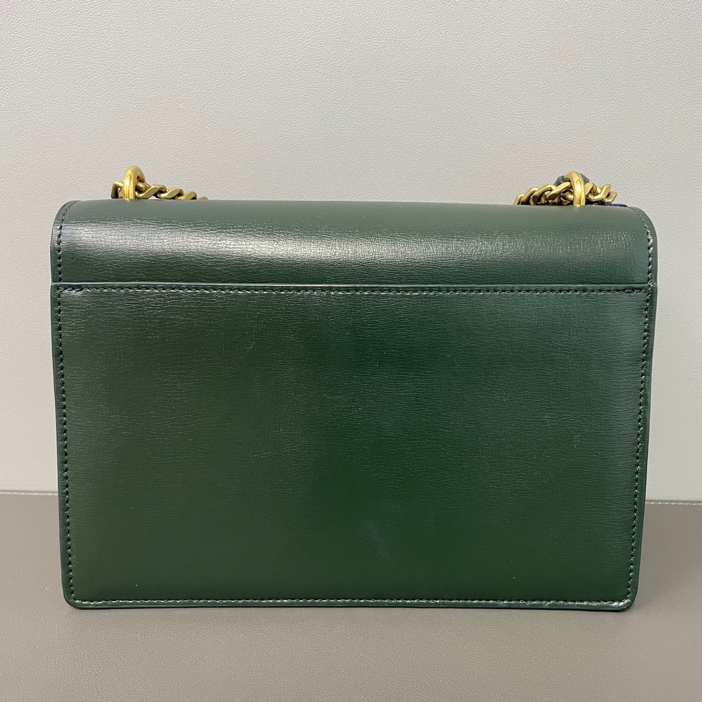 Saint Laurent - Sunset - Leather - Green - (small)