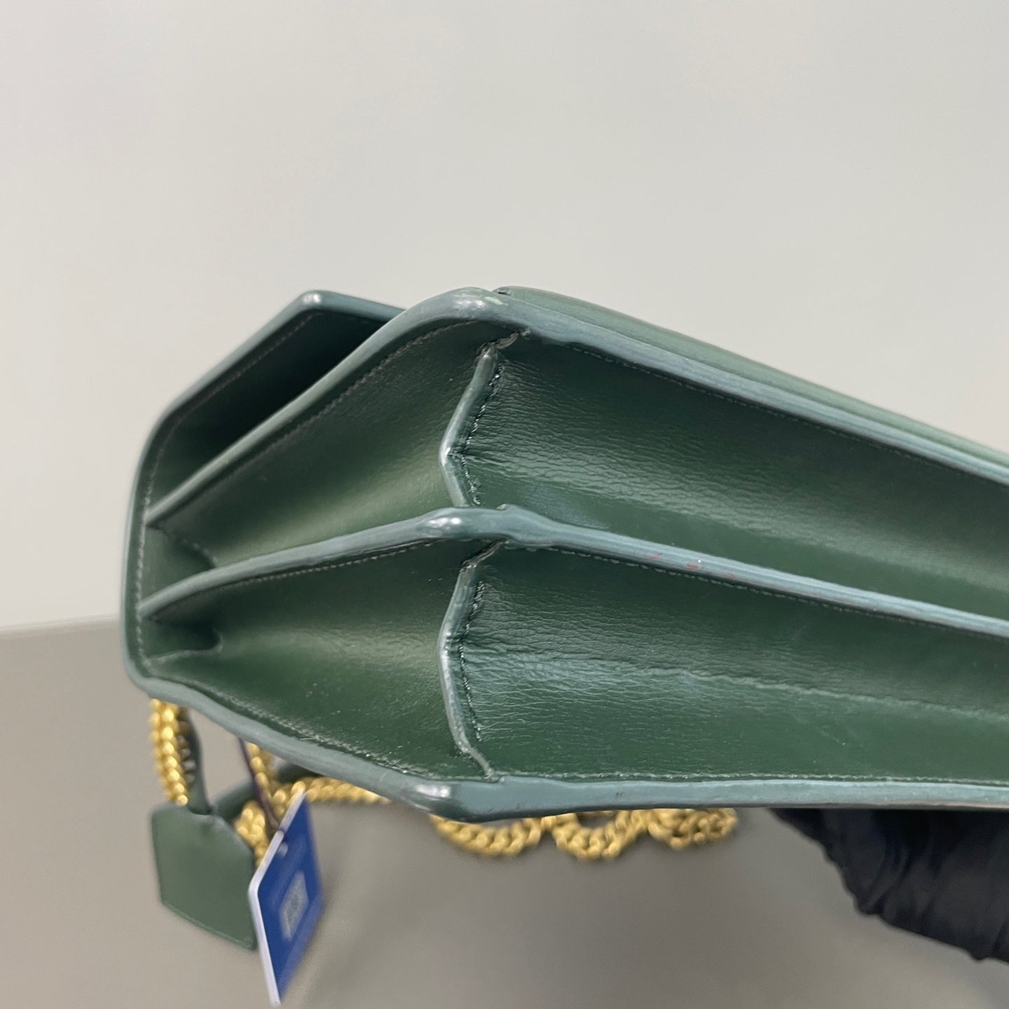 Saint Laurent - Sunset - Leather - Green - (small)