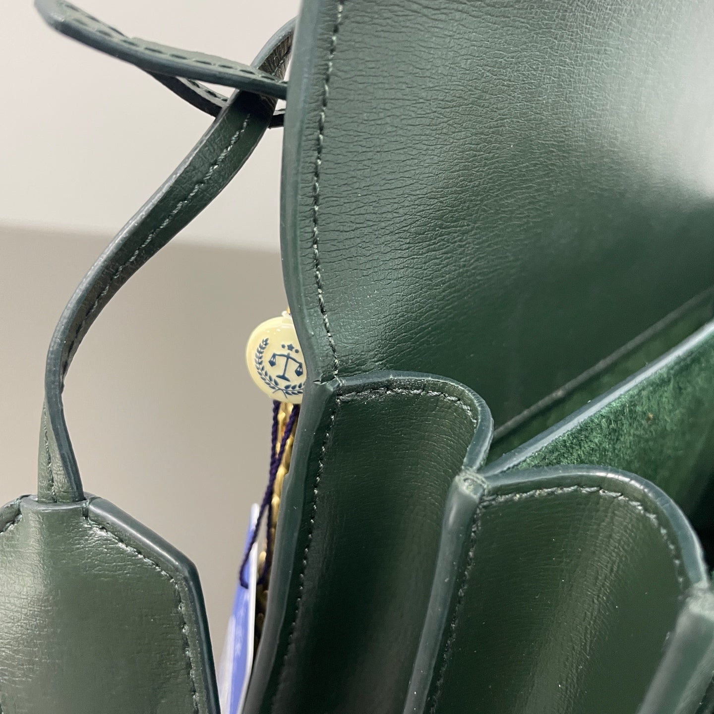 Saint Laurent - Sunset - Leather - Green - (small)