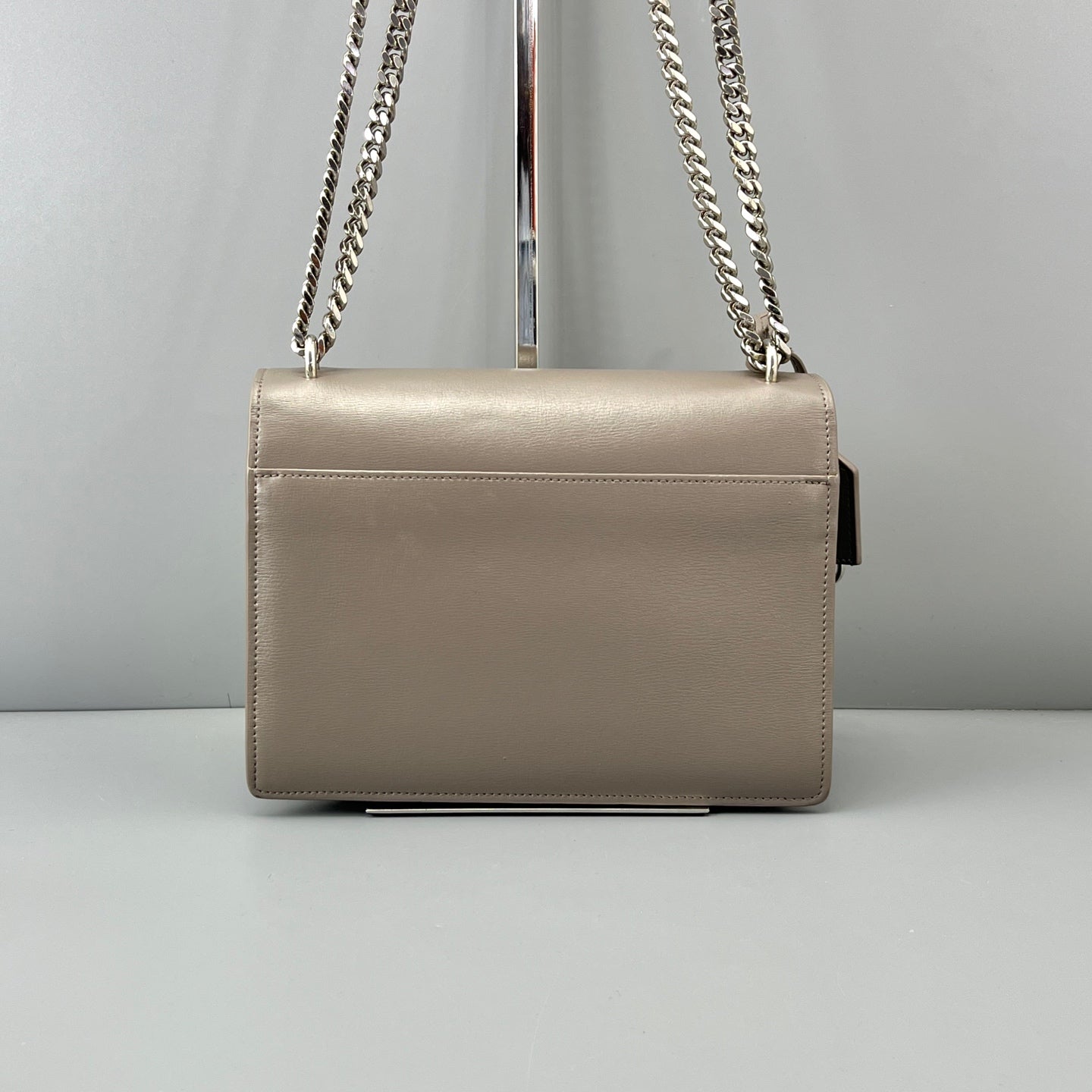 Saint Laurent - Sunset - Leather - Grey - (medium)