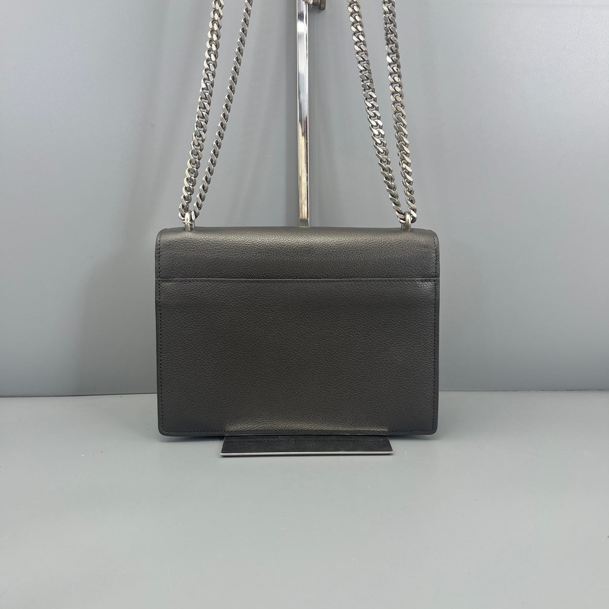 Saint Laurent - Sunset - Leather - Grey - (medium)