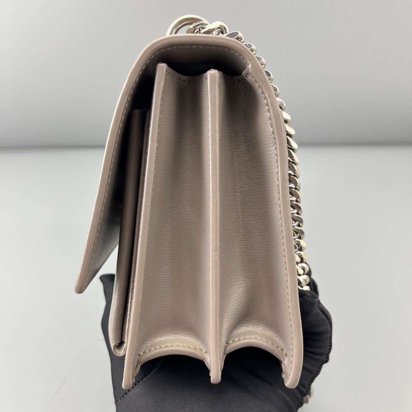 Saint Laurent - Sunset - Leather - Grey - (medium)