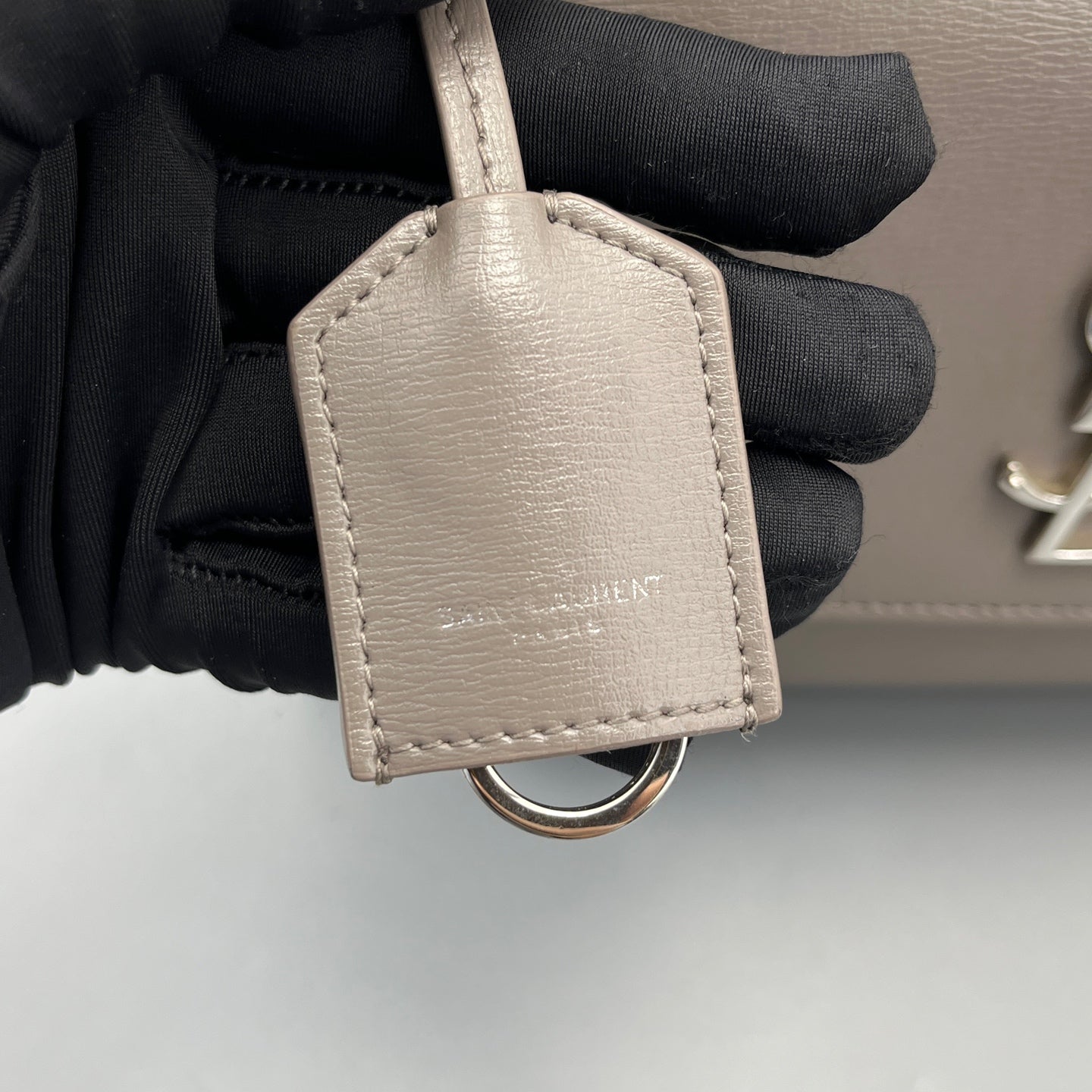 Saint Laurent - Sunset - Leather - Grey - (medium)