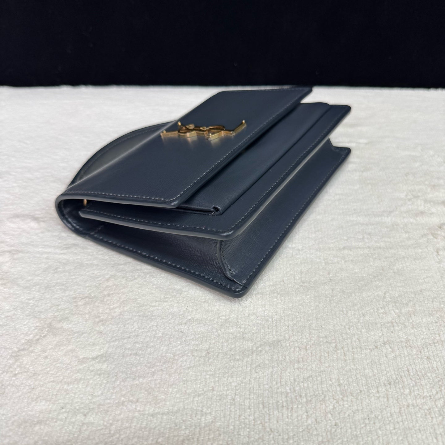 Saint Laurent - Sunset - Leather - Grey - (mini)