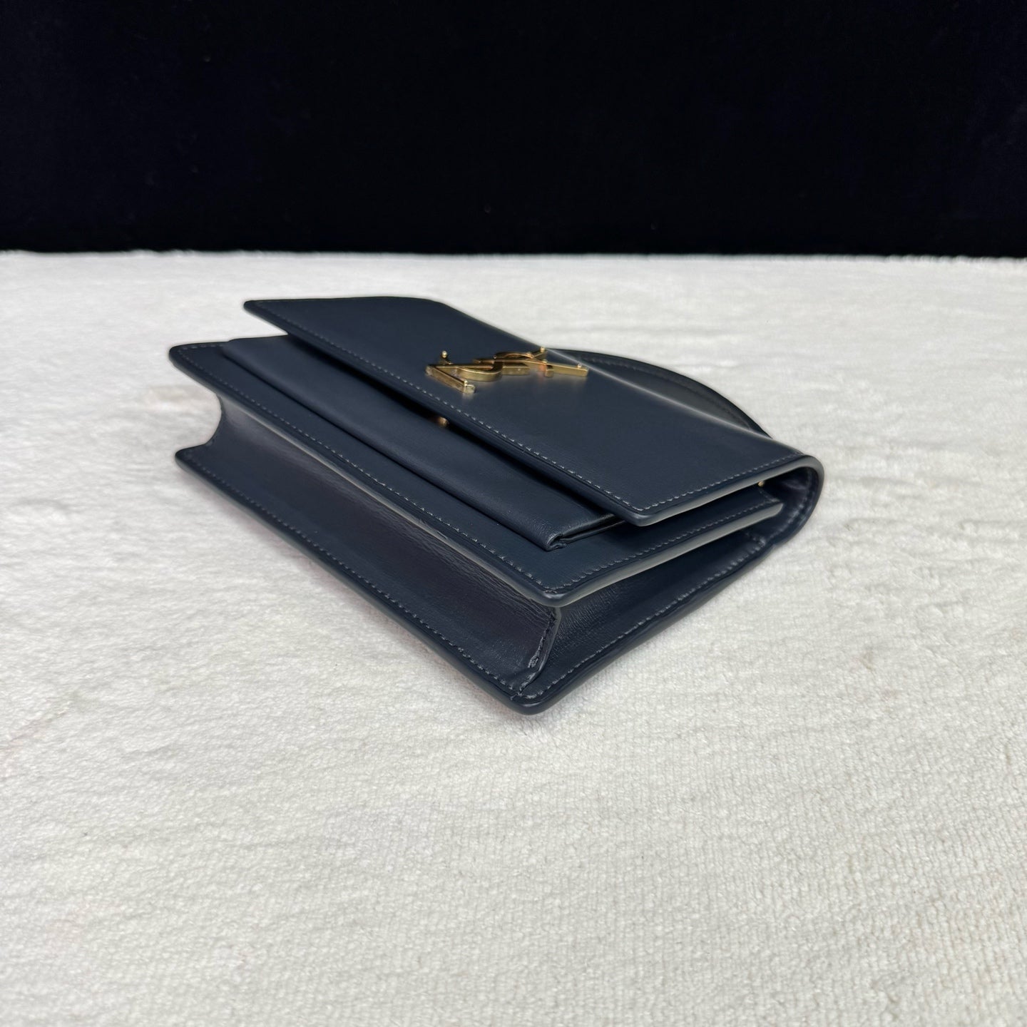 Saint Laurent - Sunset - Leather - Grey - (mini)