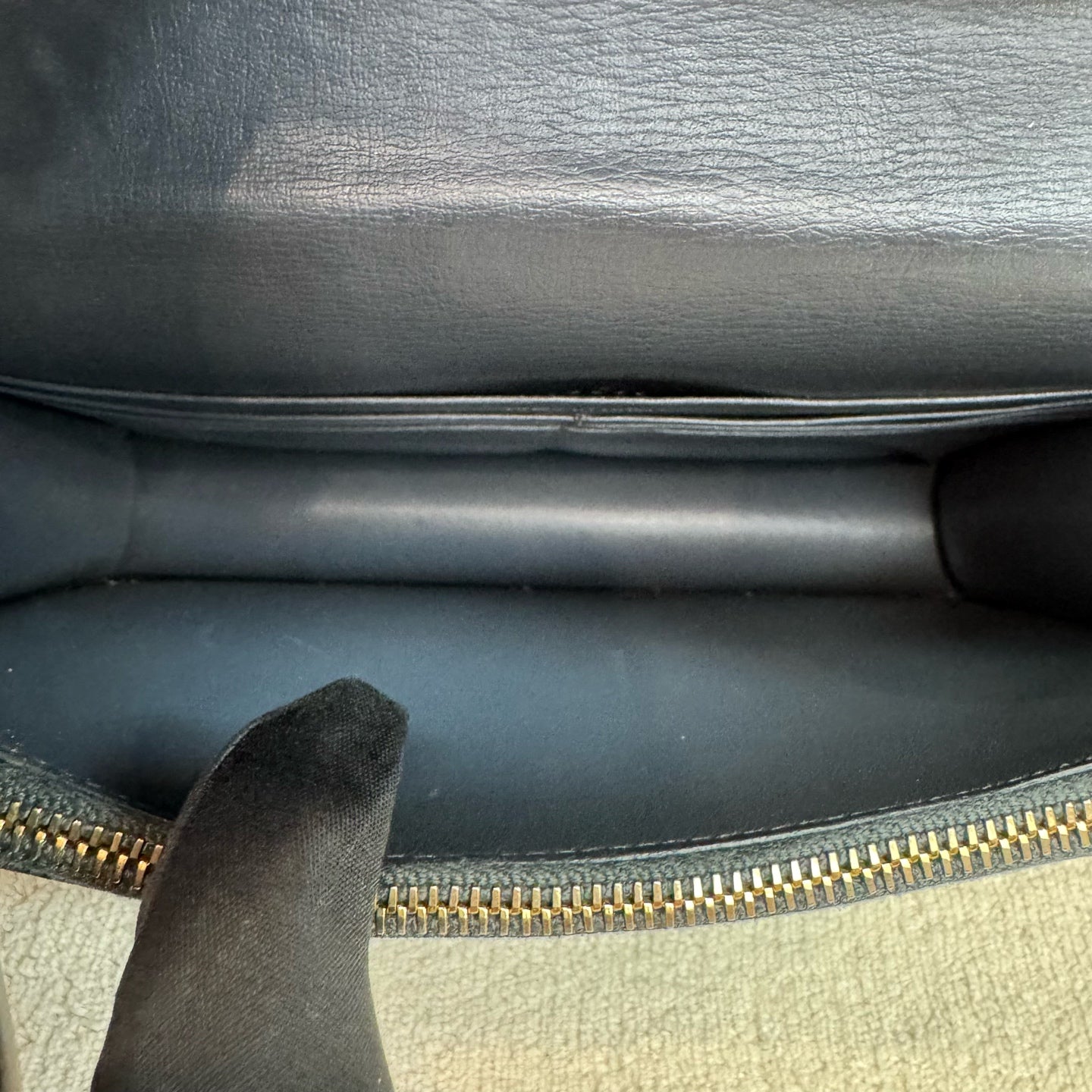 Saint Laurent - Sunset - Leather - Grey - (mini)