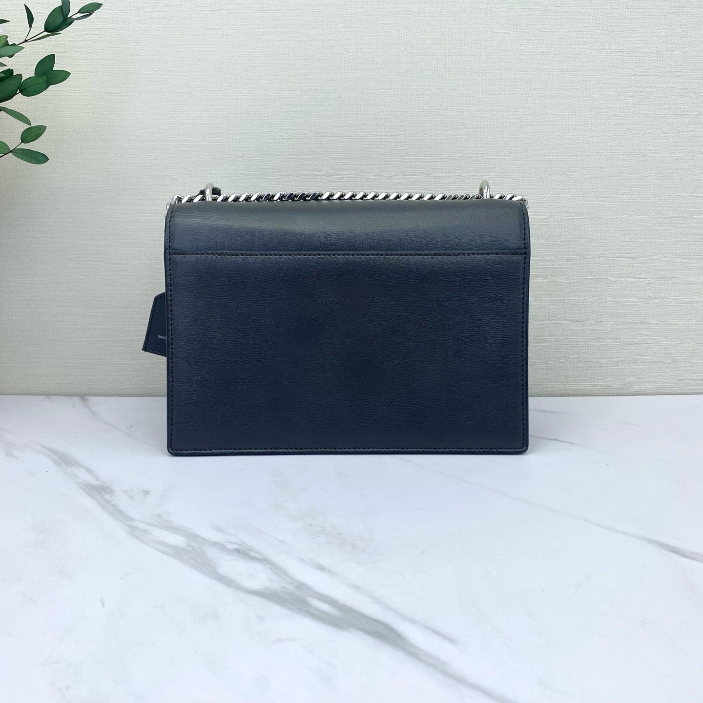 Saint Laurent - Sunset - Leather - Grey - (small)