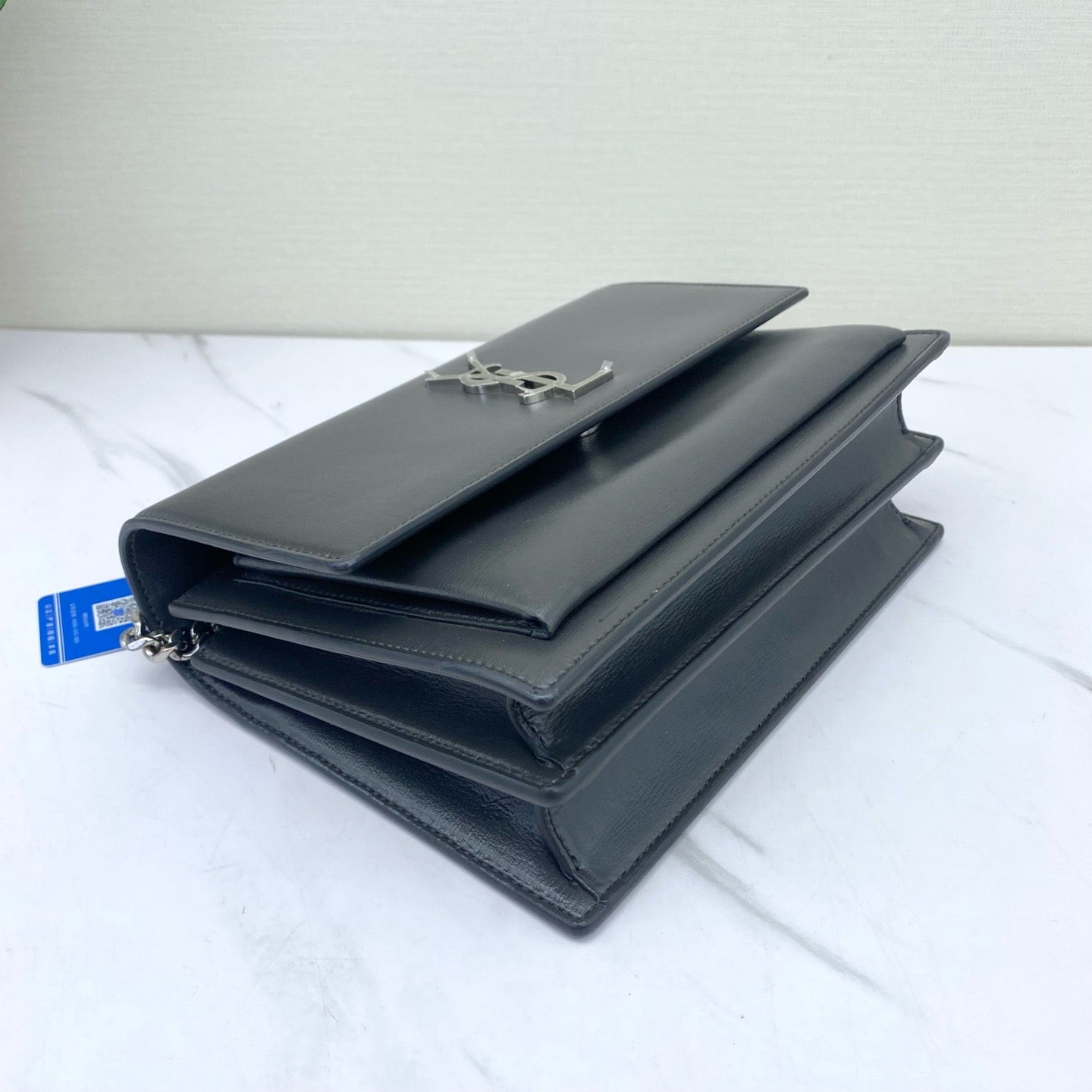 Saint Laurent - Sunset - Leather - Grey - (small)