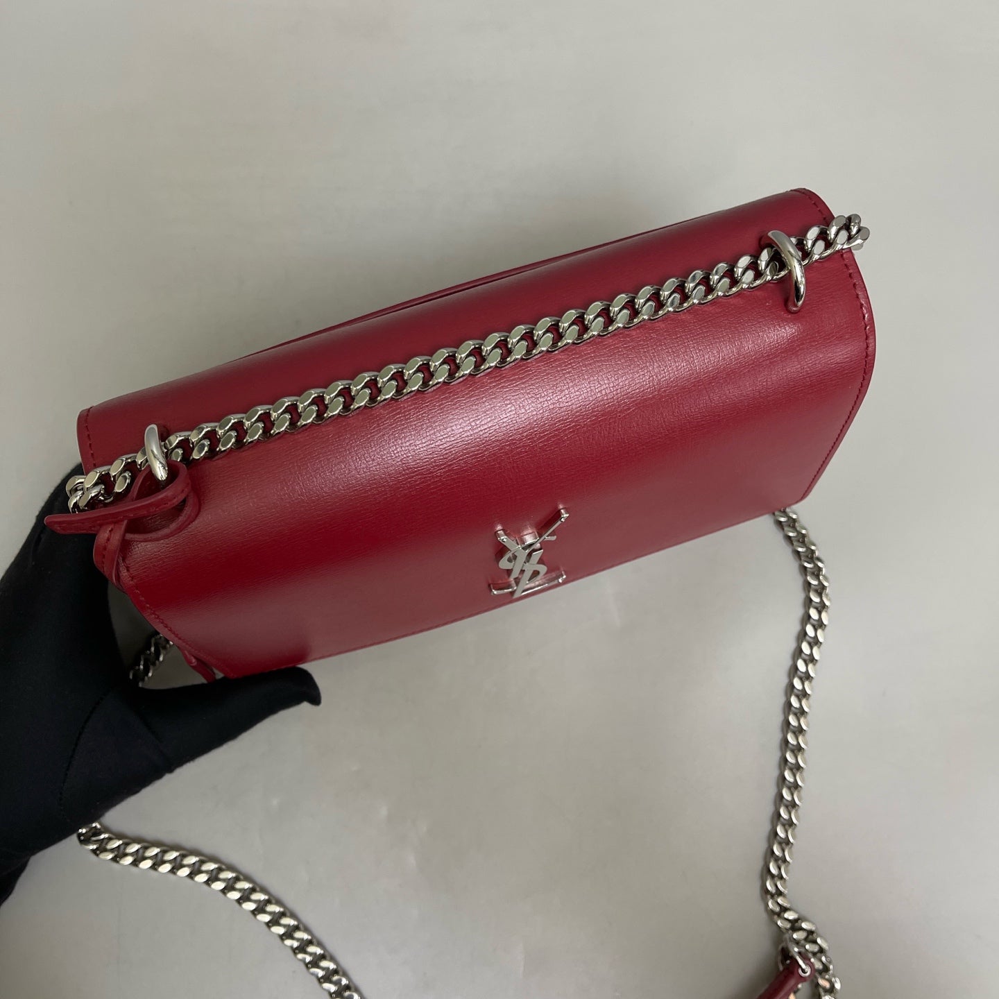 Saint Laurent - Sunset - Leather - Red - (Medium)