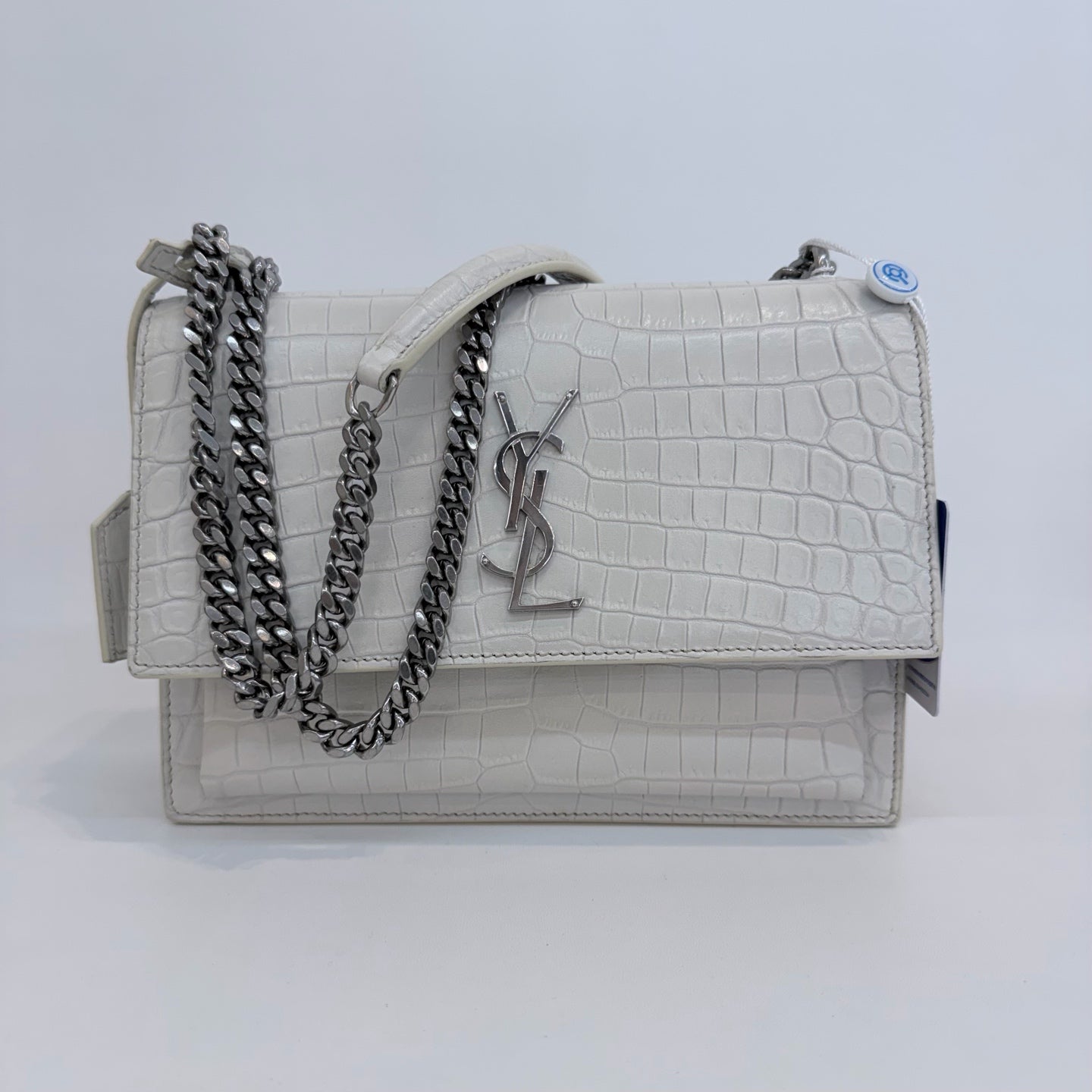 Saint Laurent - Sunset - Leather - White - (medium)