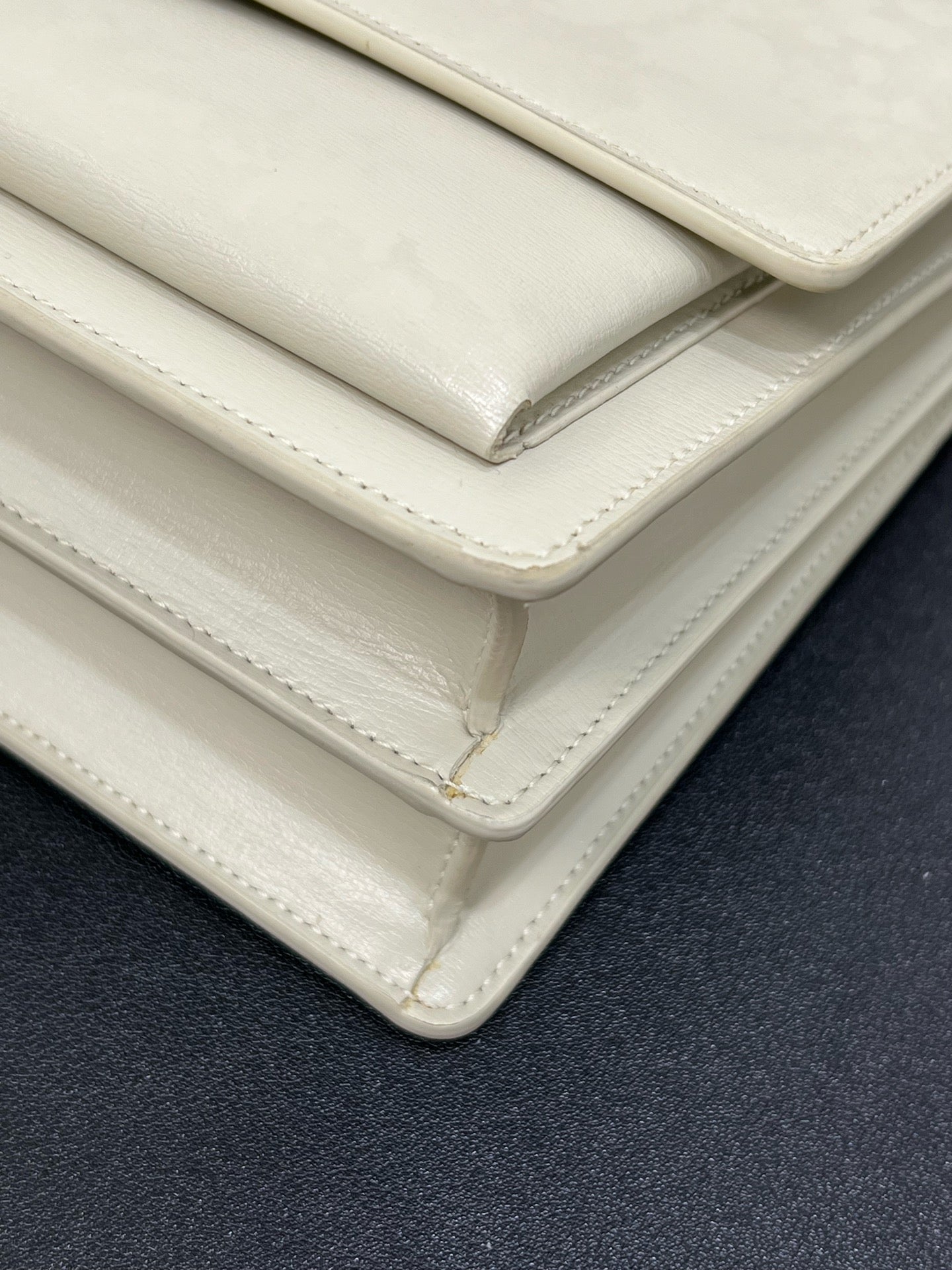 Saint Laurent - Sunset - Leather - White - (medium)