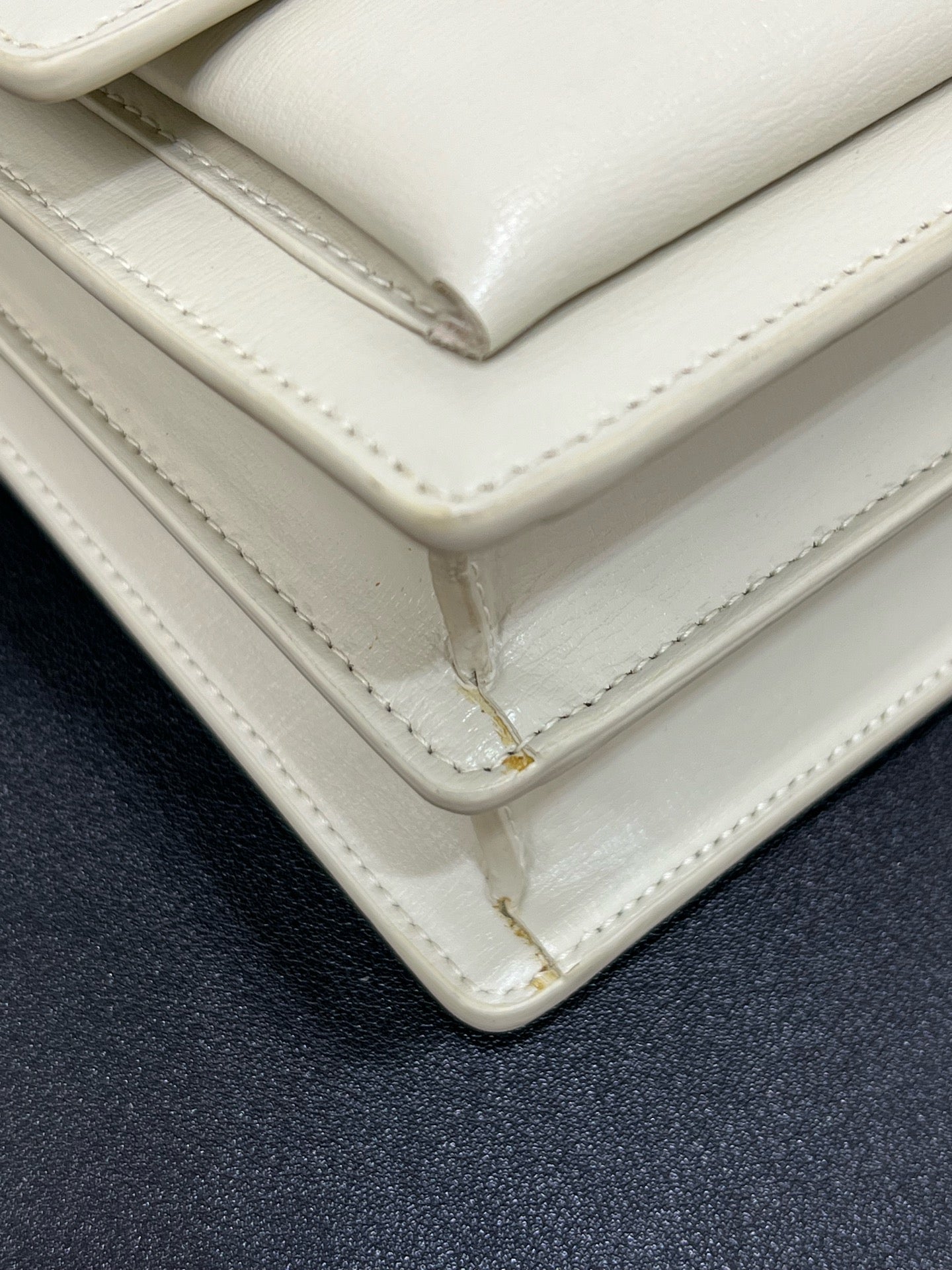 Saint Laurent - Sunset - Leather - White - (medium)