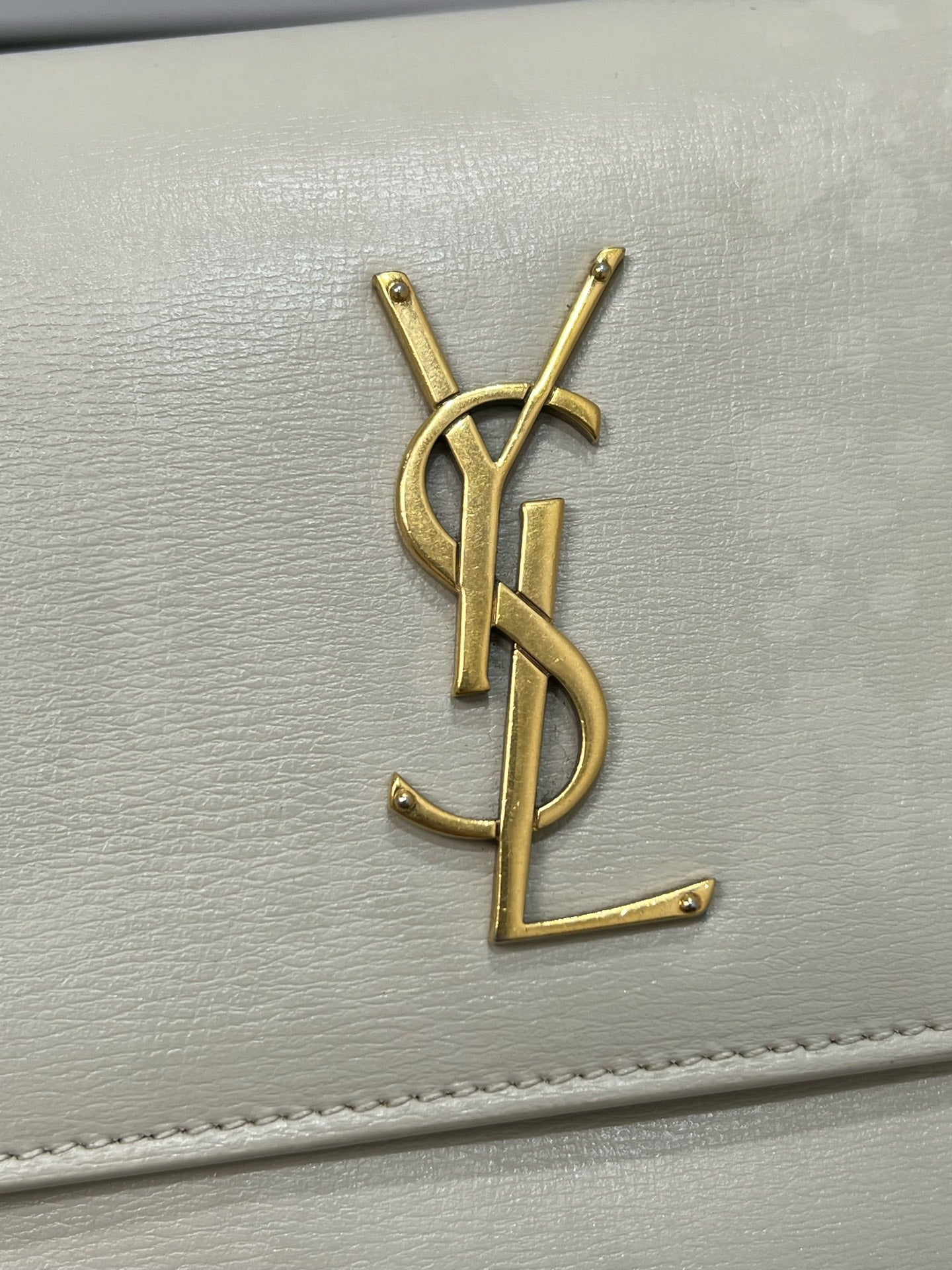 Saint Laurent - Sunset - Leather - White - (medium)