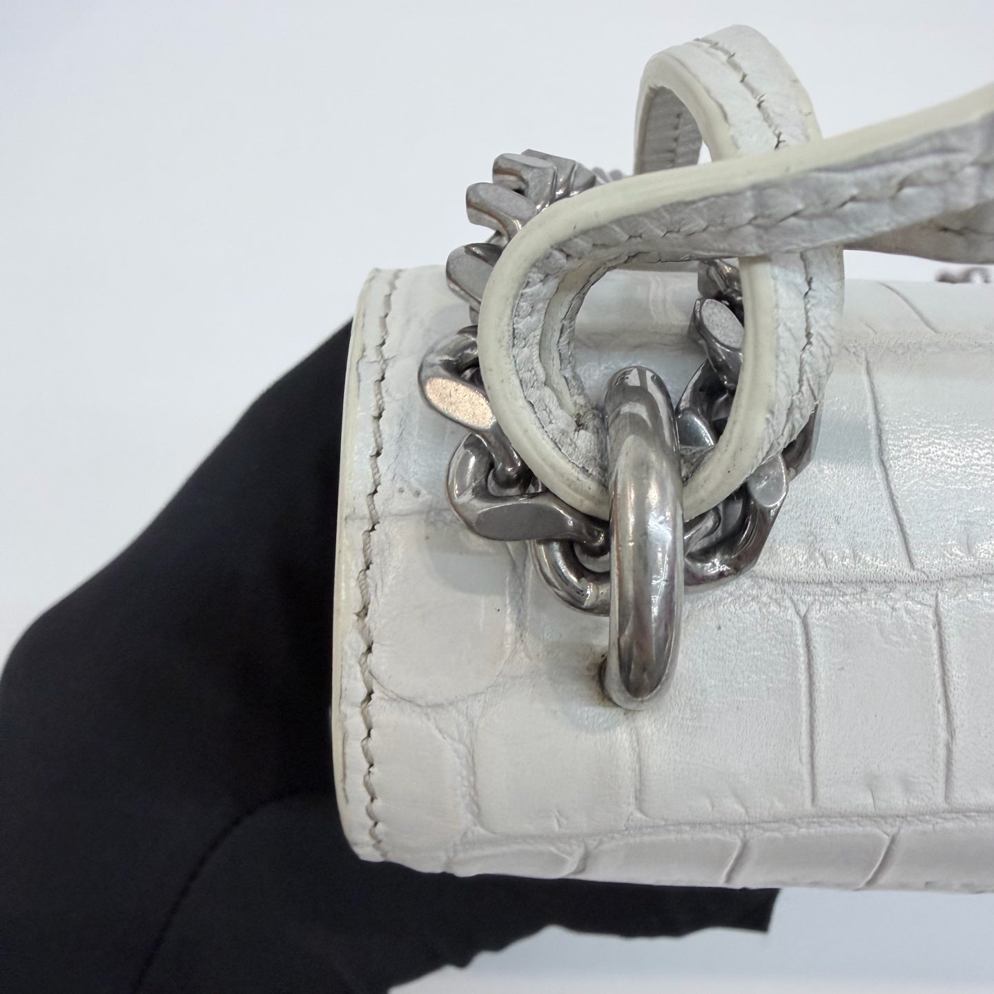 Saint Laurent - Sunset - Leather - White - (medium)