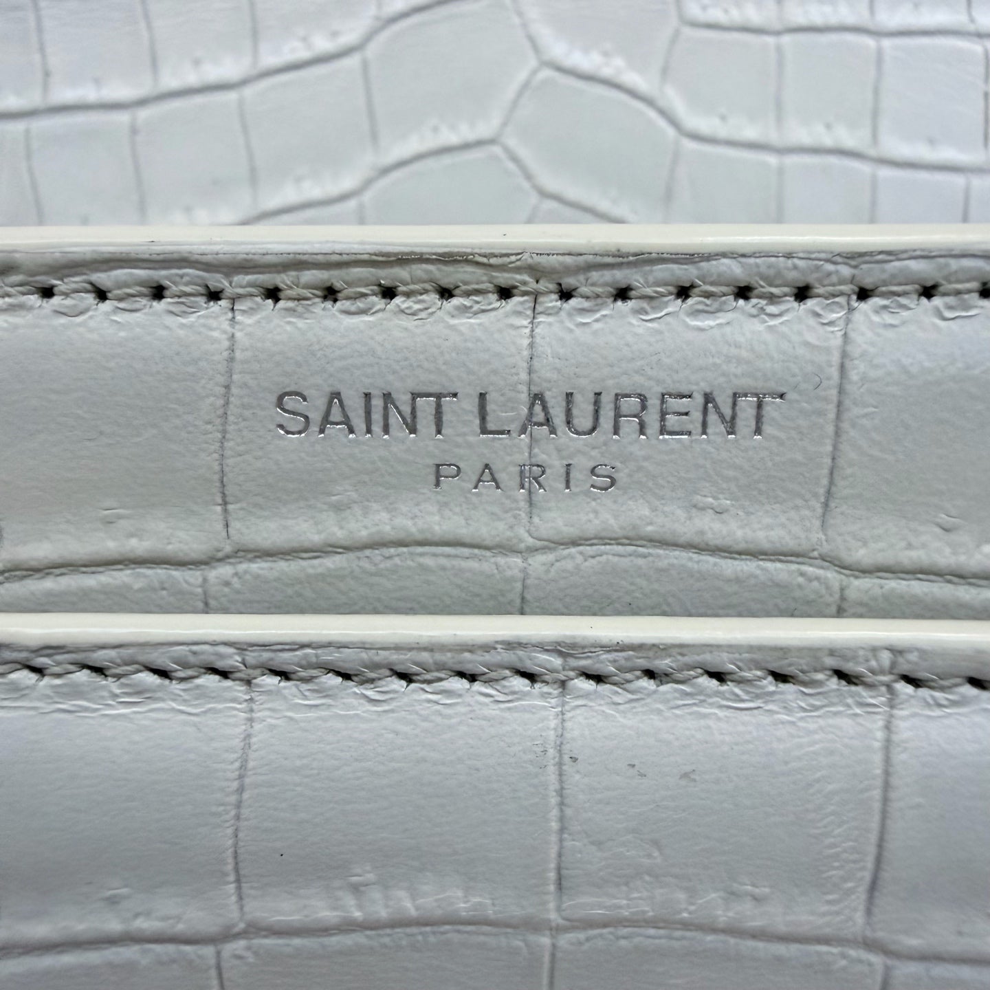Saint Laurent - Sunset - Leather - White - (medium)
