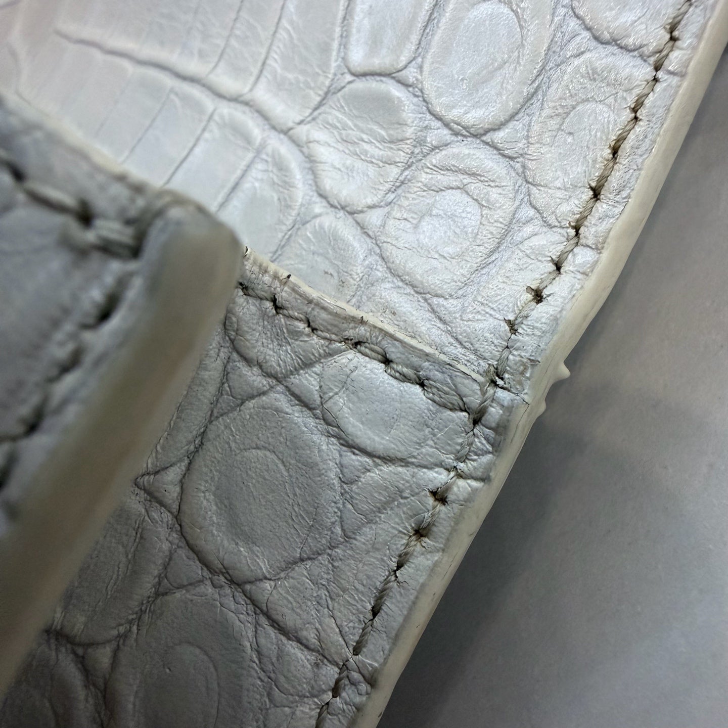 Saint Laurent - Sunset - Leather - White - (medium)