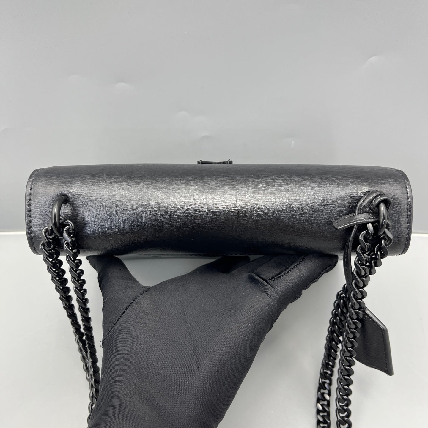 Saint Laurent - Sunset Medium - Smooth leather - Black - (Medium)