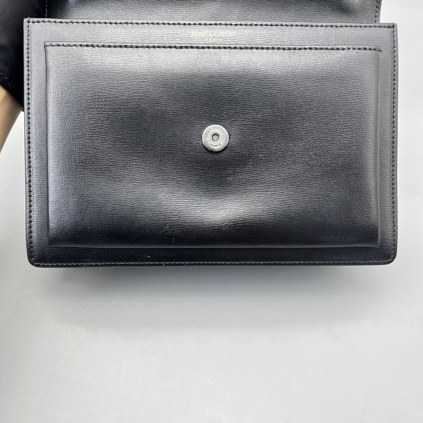 Saint Laurent - Sunset Medium - Smooth leather - Black - (Medium)