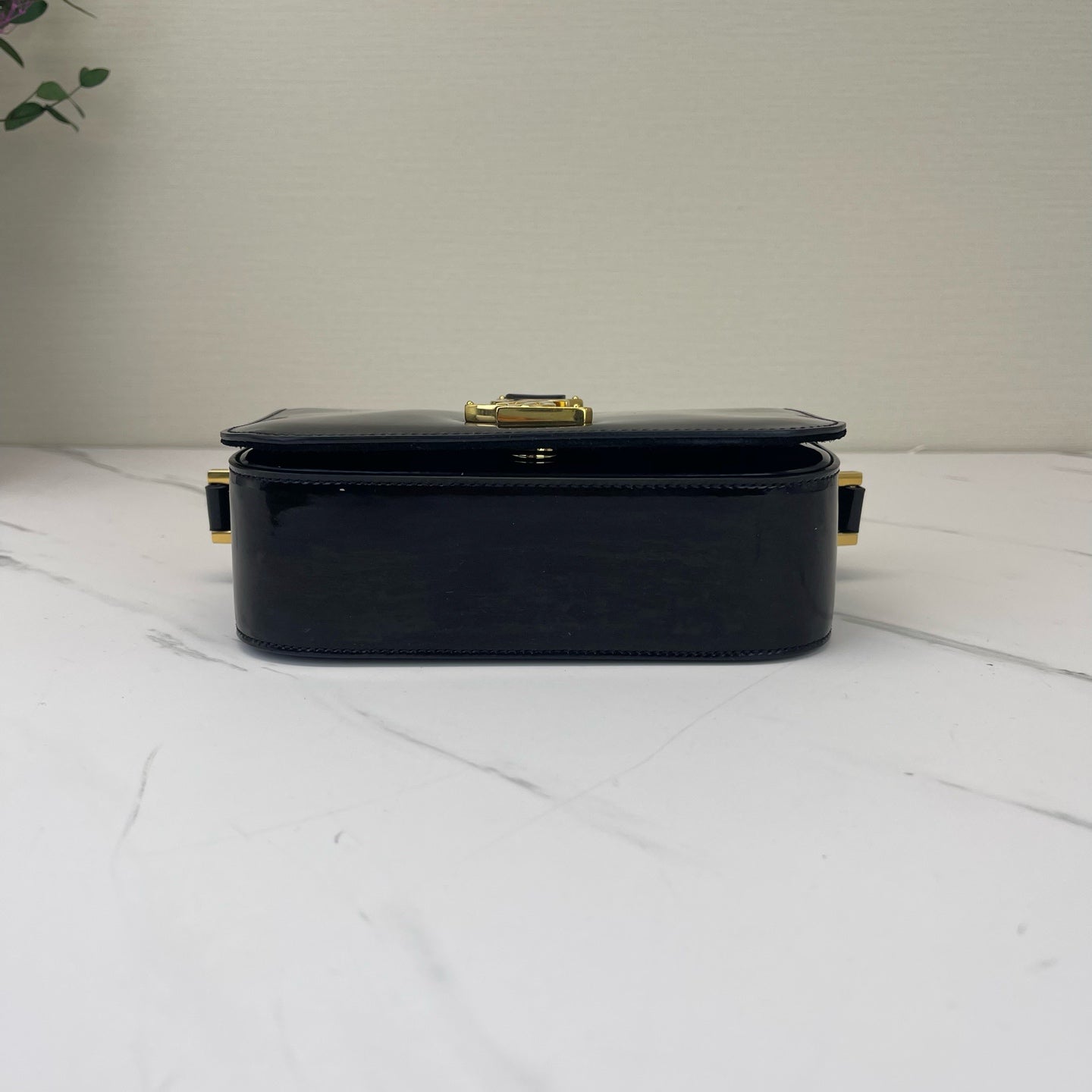 Saint Laurent - Universite - Patent leather - Black - (small)