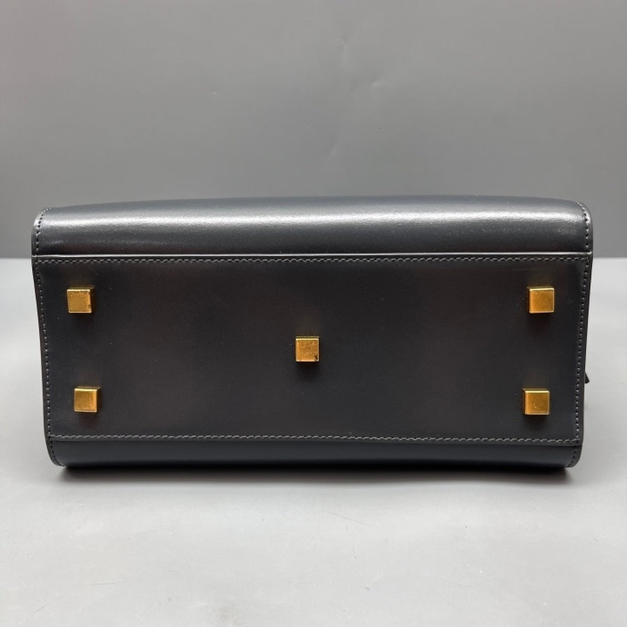 Saint Laurent - Uptown Box - Leather - Grey - (medium)