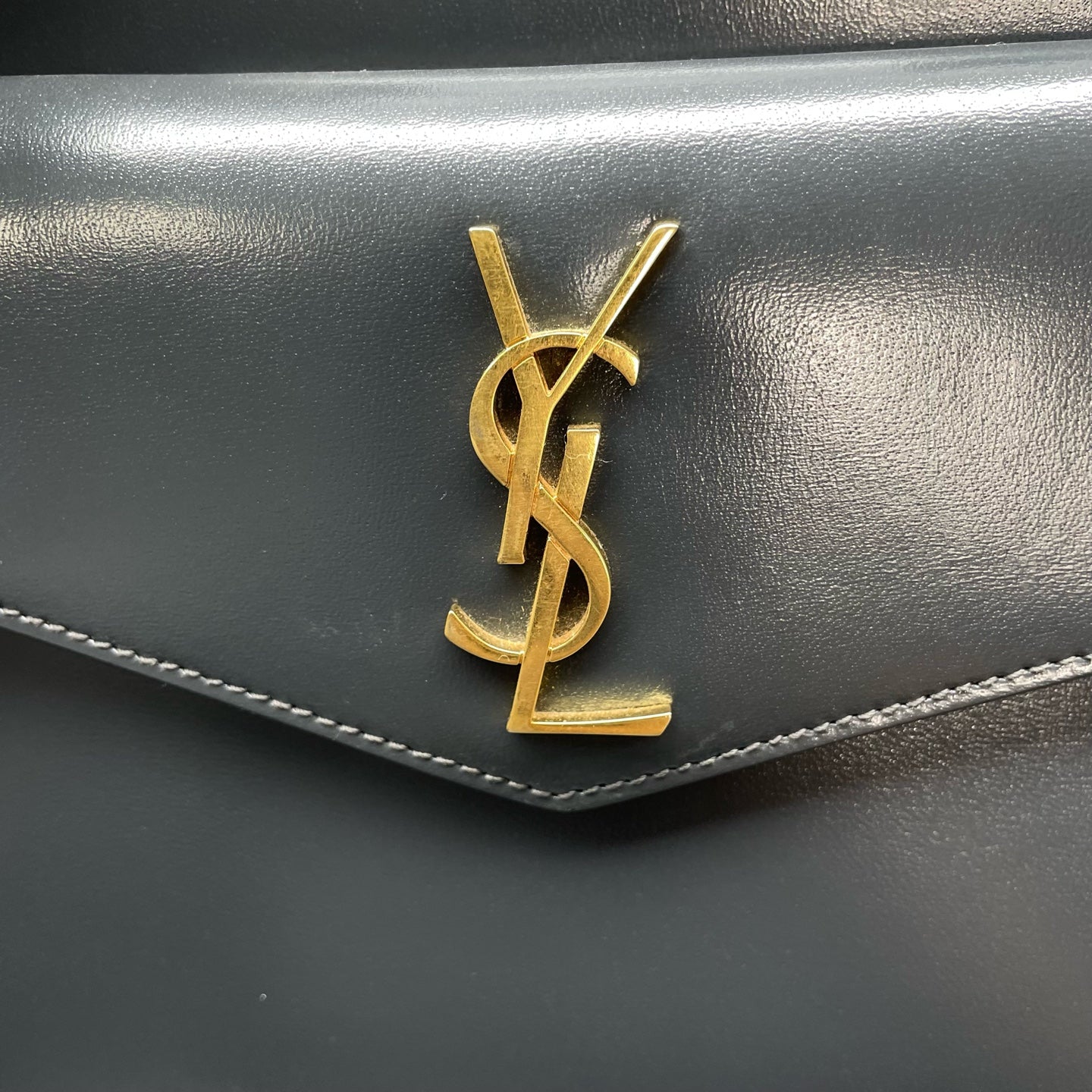 Saint Laurent - Uptown - Leather - Grey - (Small)