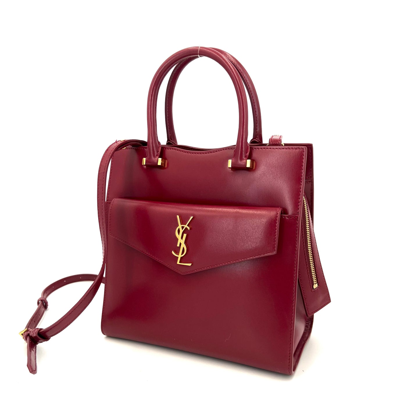 Saint Laurent - Uptown - Leather - Red - (small)