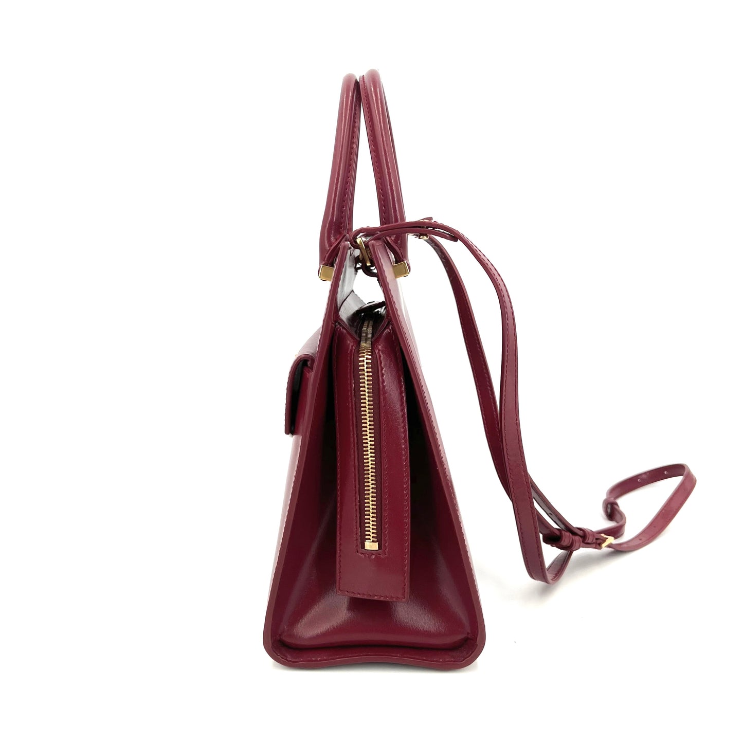 Saint Laurent - Uptown - Leather - Red - (small)