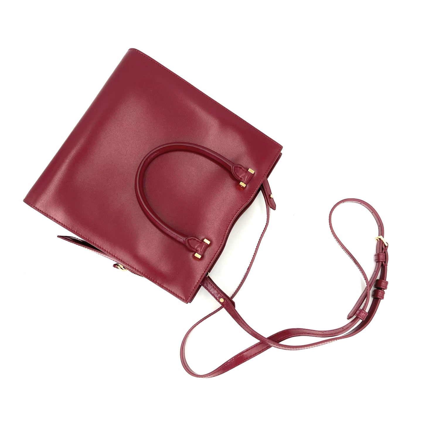 Saint Laurent - Uptown - Leather - Red - (small)