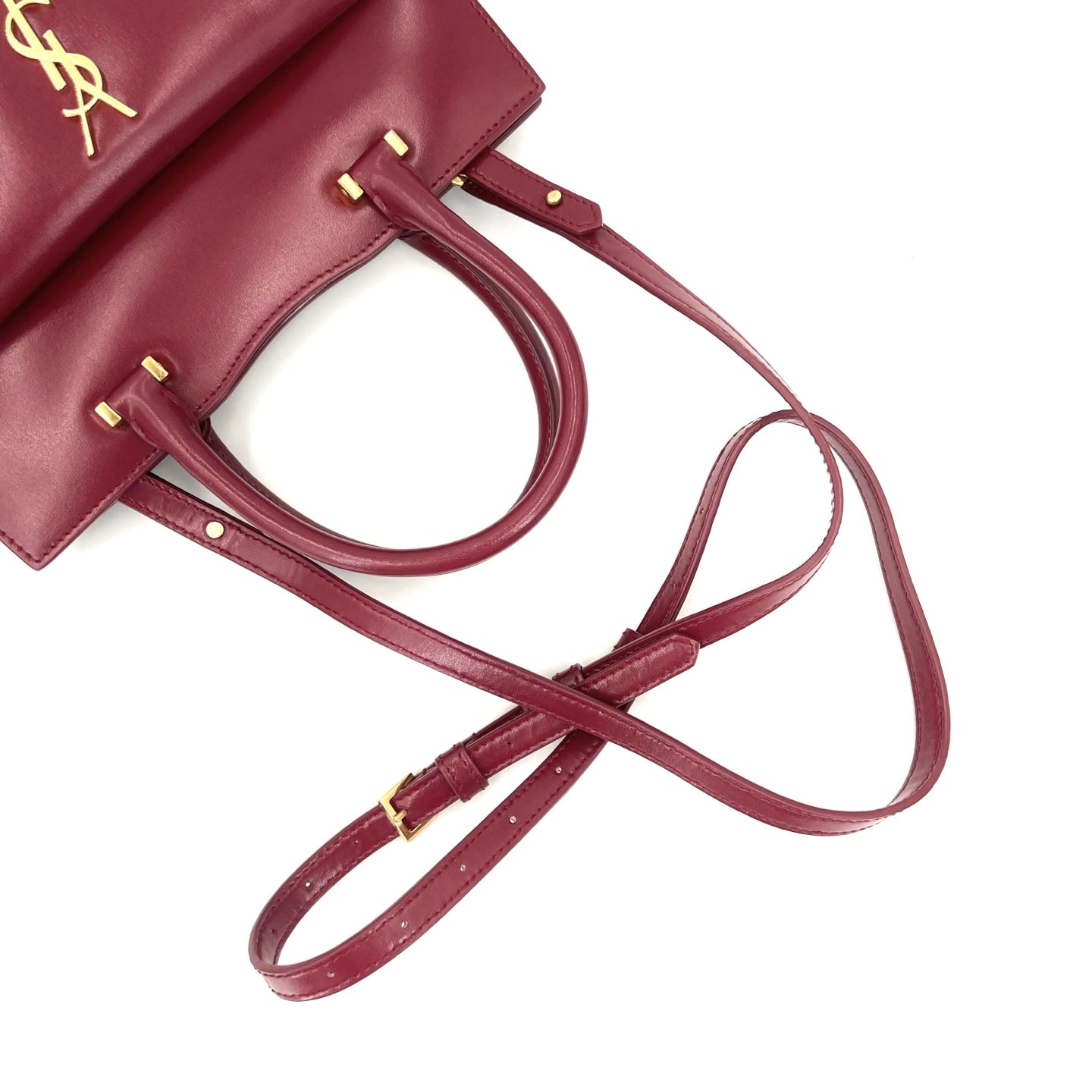Saint Laurent - Uptown - Leather - Red - (small)