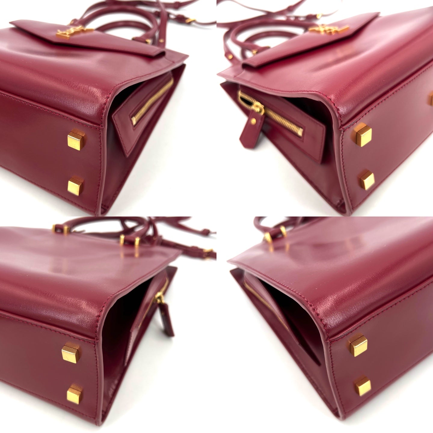 Saint Laurent - Uptown - Leather - Red - (small)