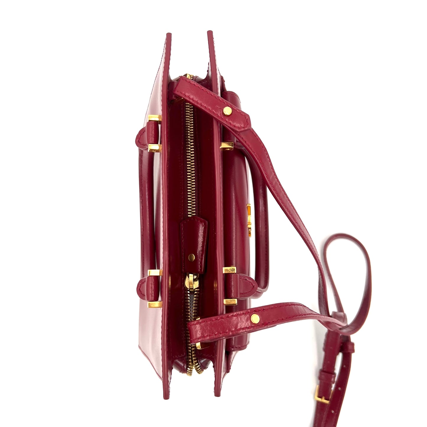 Saint Laurent - Uptown - Leather - Red - (small)