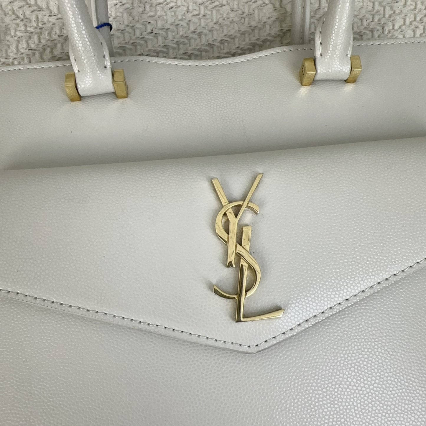Saint Laurent - Uptown - Leather - White - (Medium)