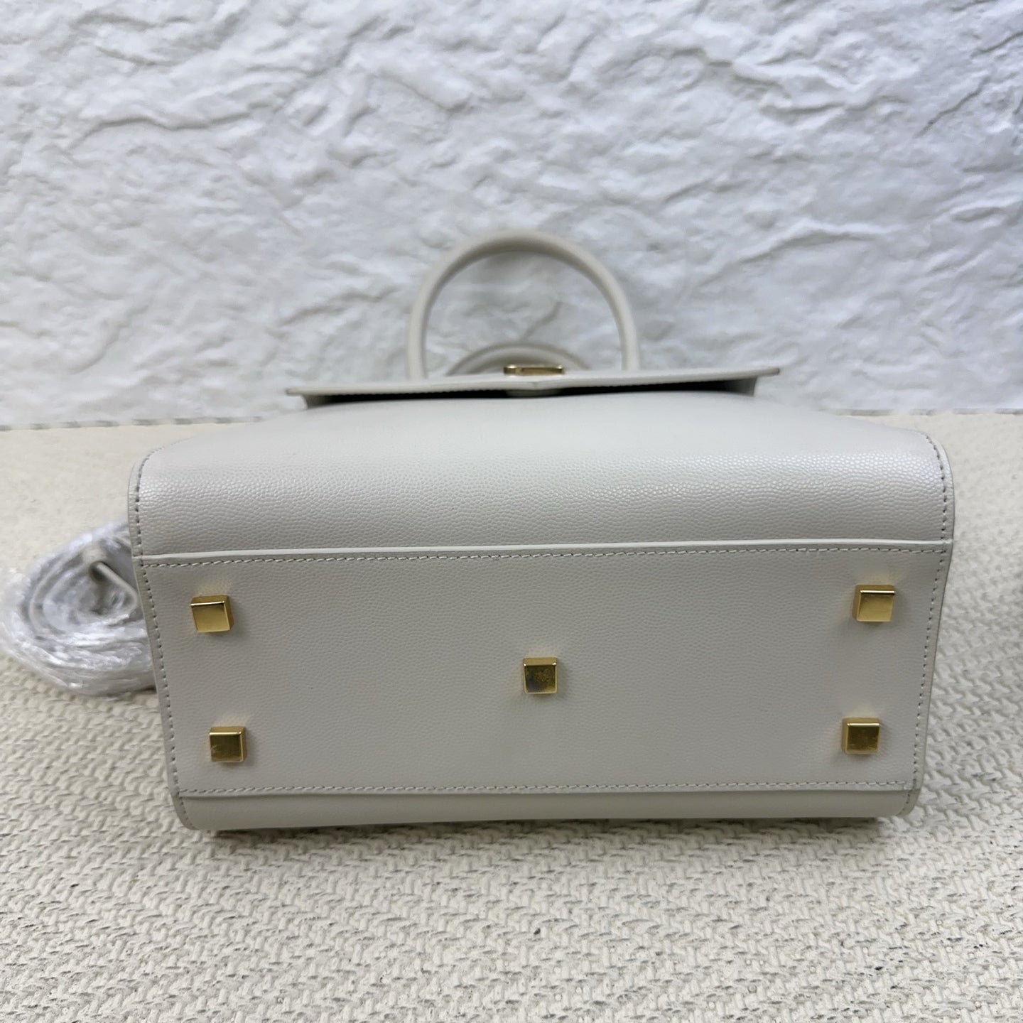 Saint Laurent - Uptown - Leather - White - (Medium)