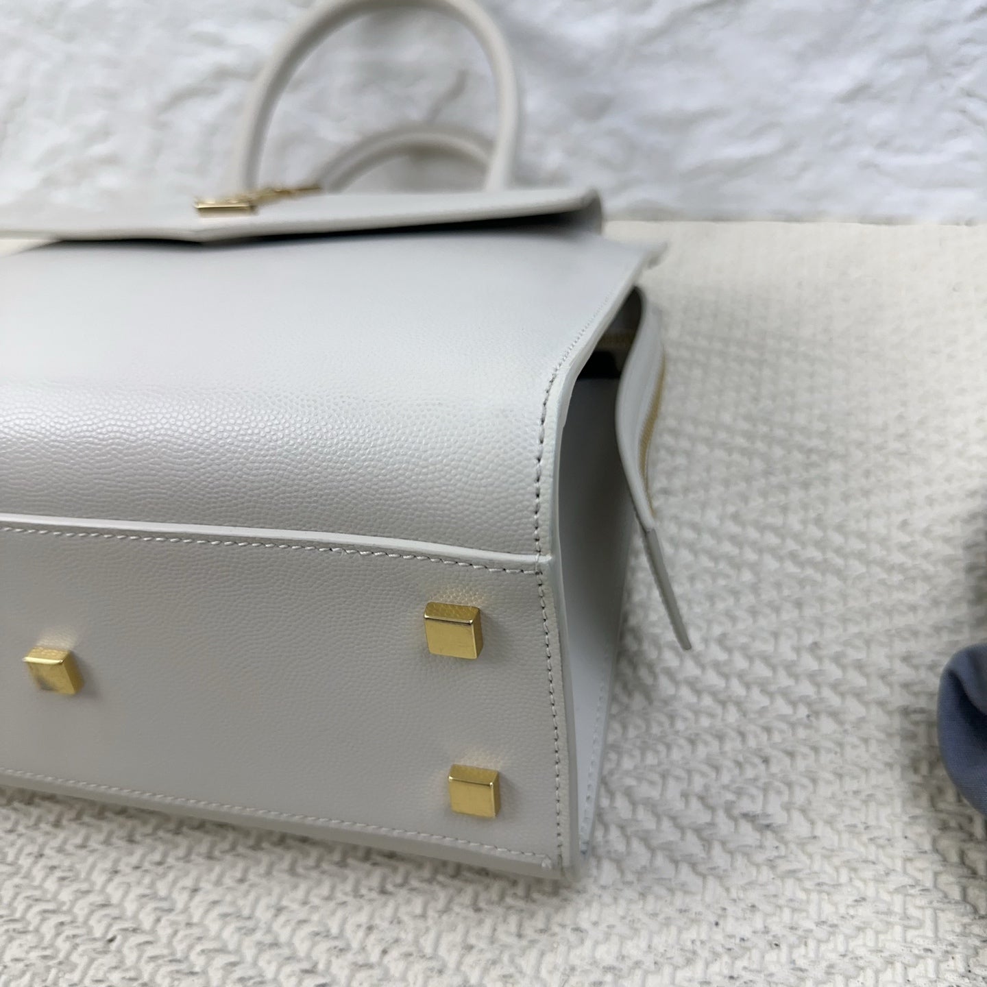 Saint Laurent - Uptown - Leather - White - (Medium)