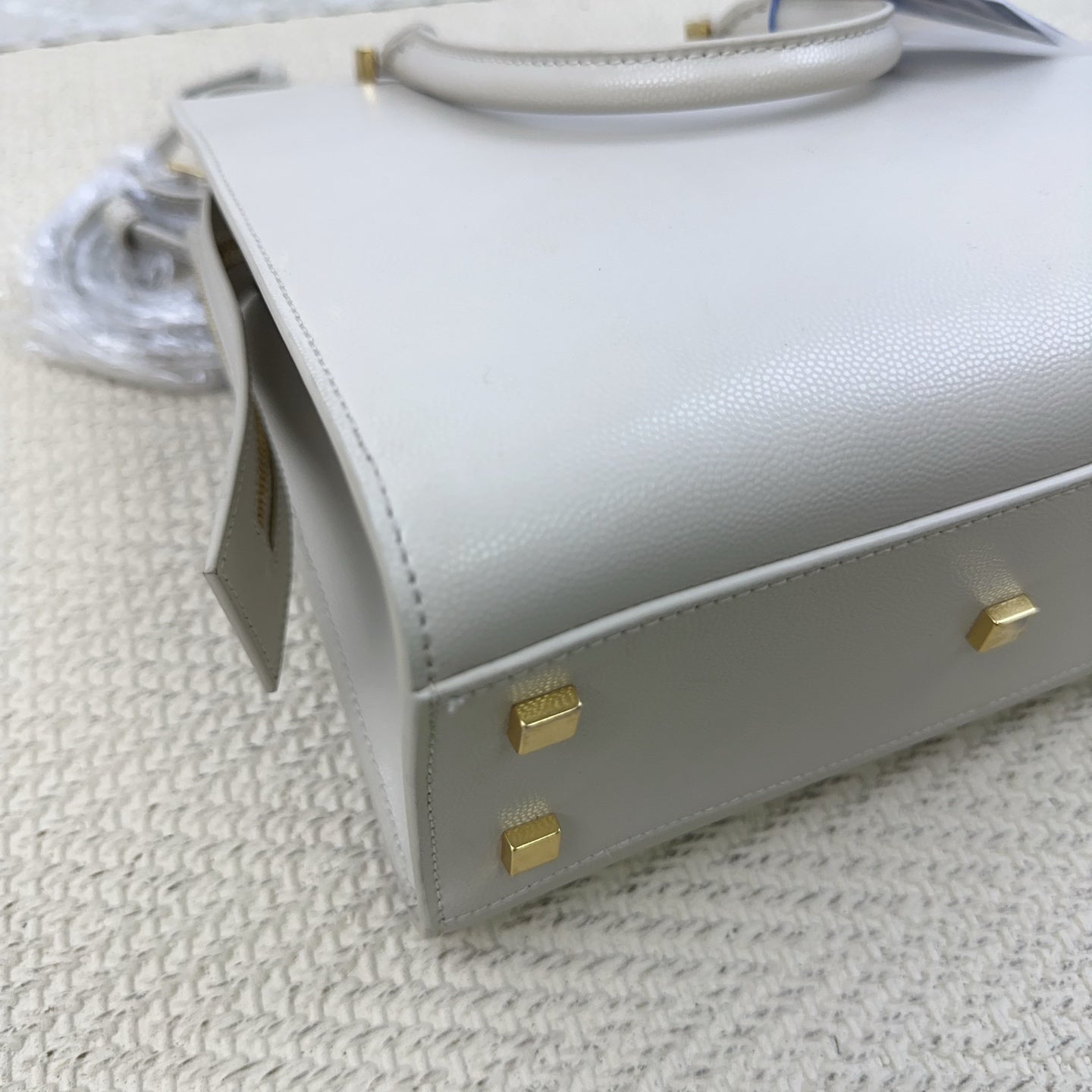 Saint Laurent - Uptown - Leather - White - (Medium)