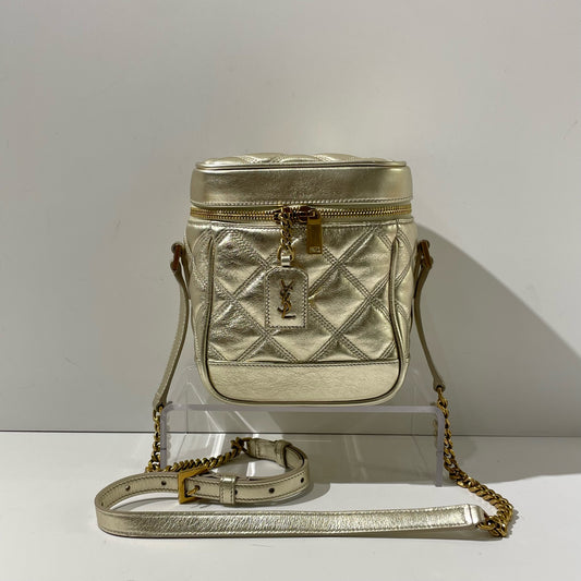 Saint Laurent - Vanity - Leather - Gold - (mini)