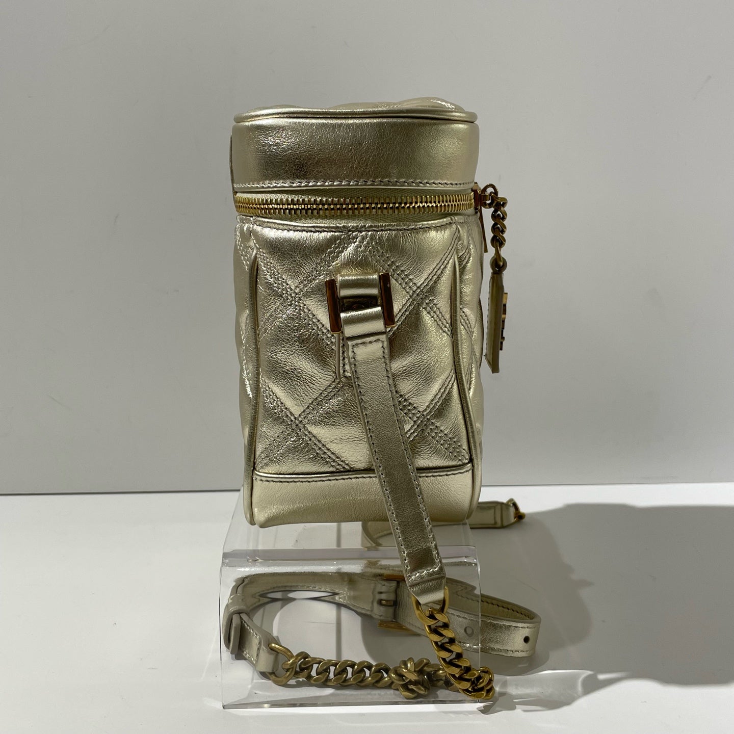 Saint Laurent - Vanity - Leather - Gold - (mini)