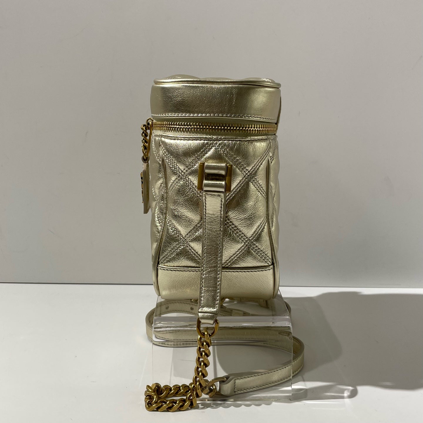 Saint Laurent - Vanity - Leather - Gold - (mini)