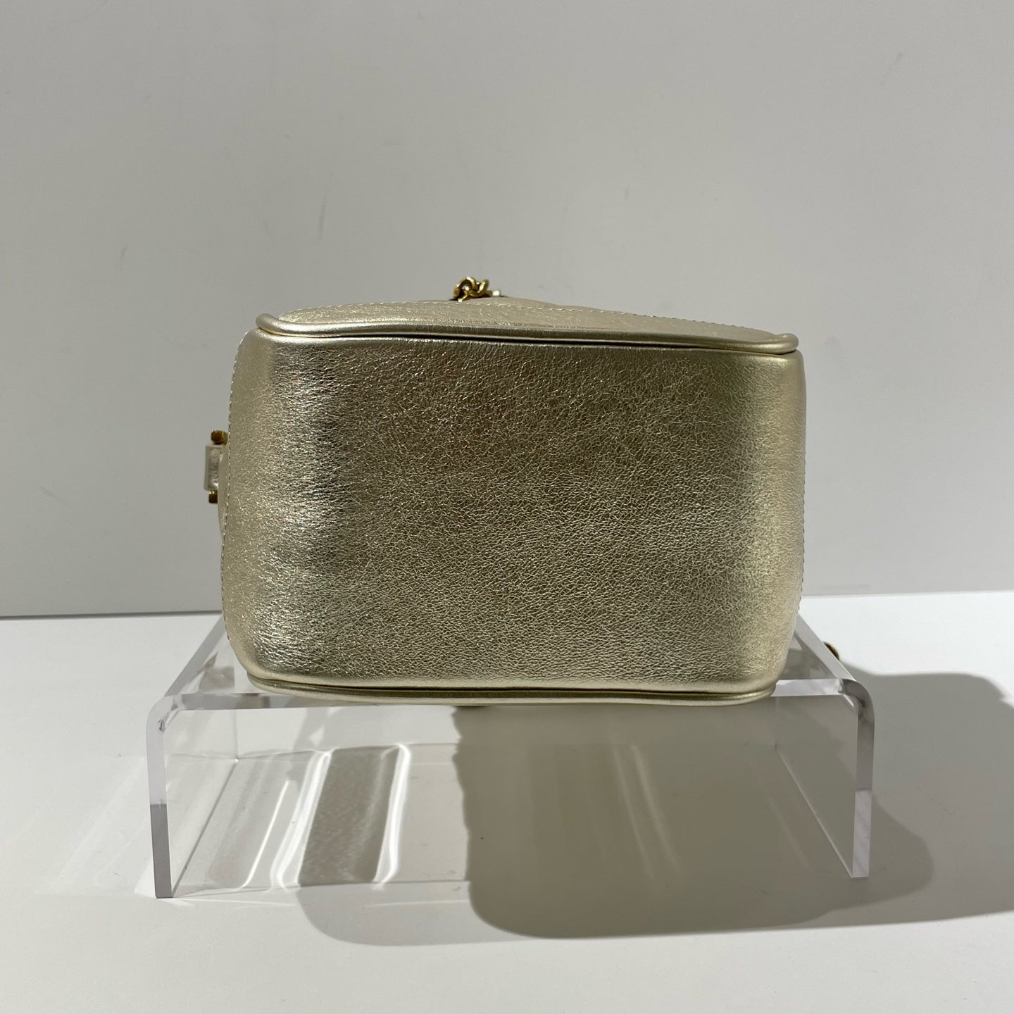 Saint Laurent - Vanity - Leather - Gold - (mini)