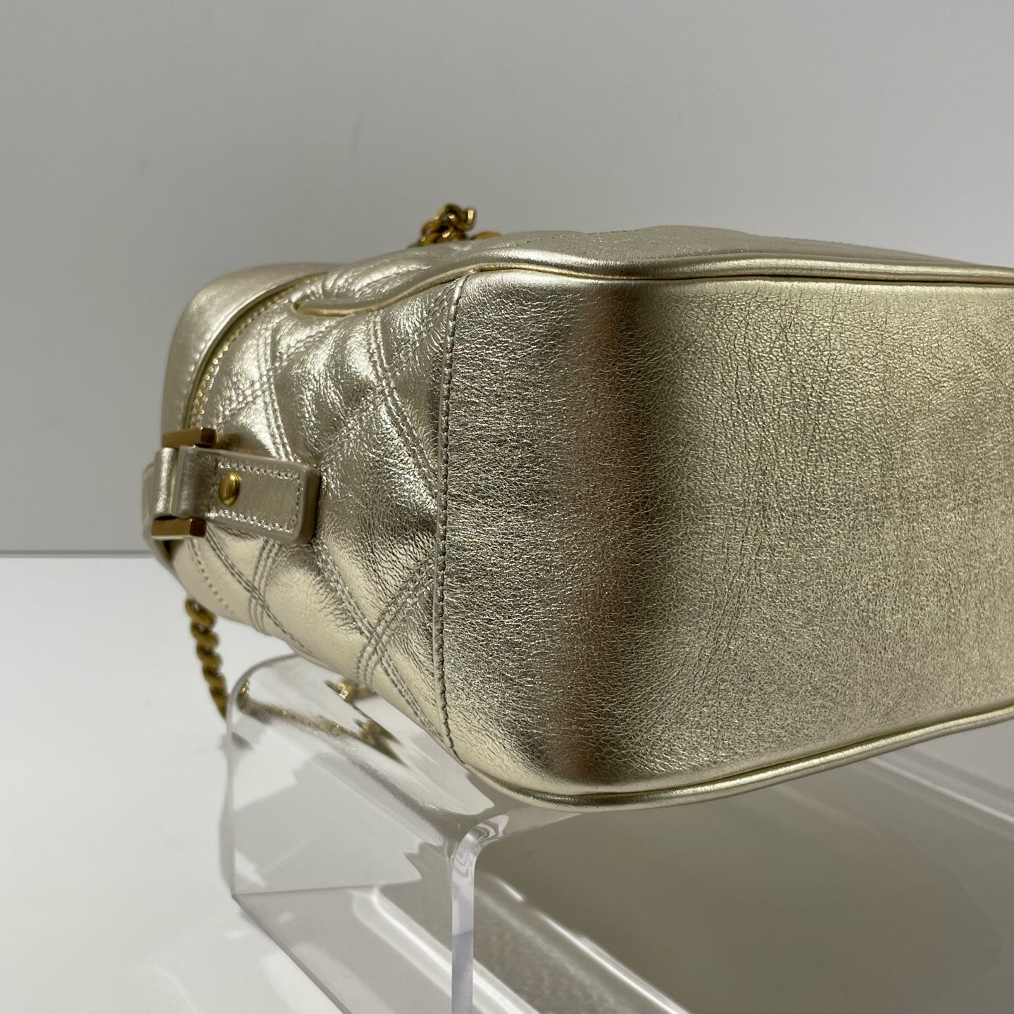 Saint Laurent - Vanity - Leather - Gold - (mini)