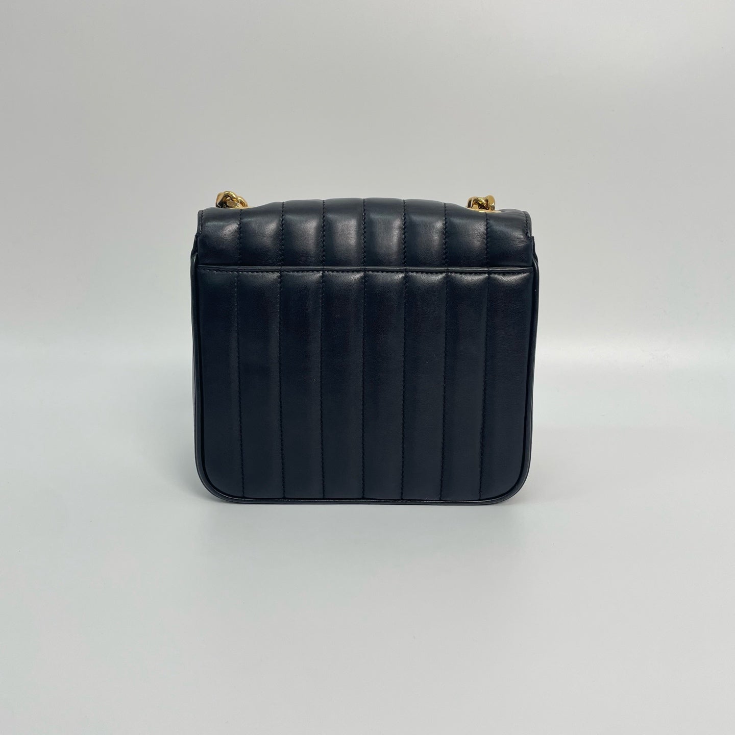 Saint Laurent - Vicky - Leather - Black - (medium)