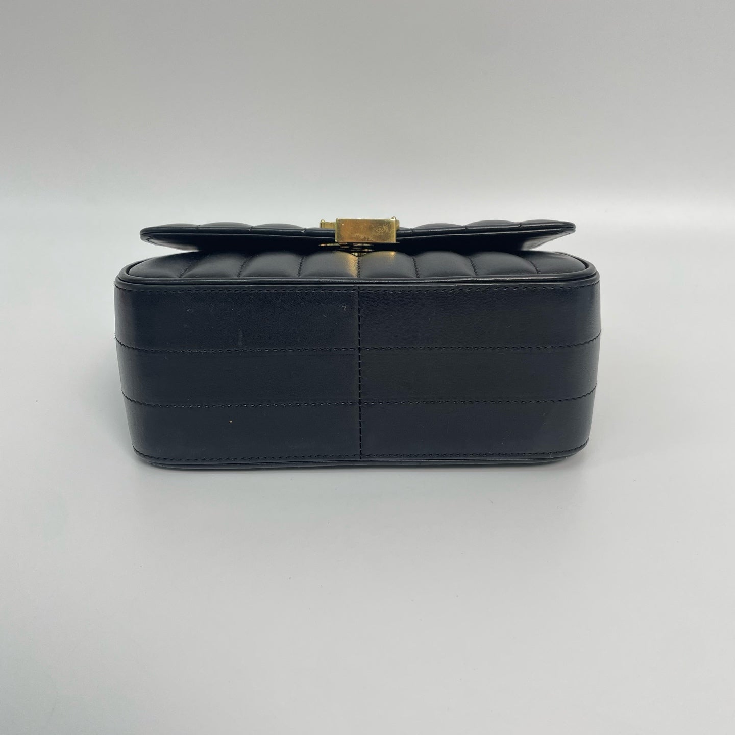 Saint Laurent - Vicky - Leather - Black - (medium)