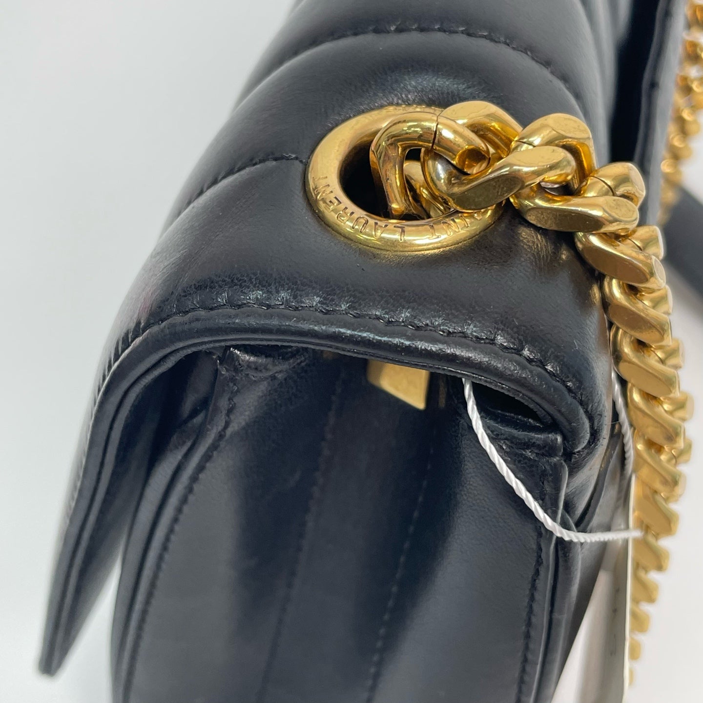 Saint Laurent - Vicky - Leather - Black - (medium)