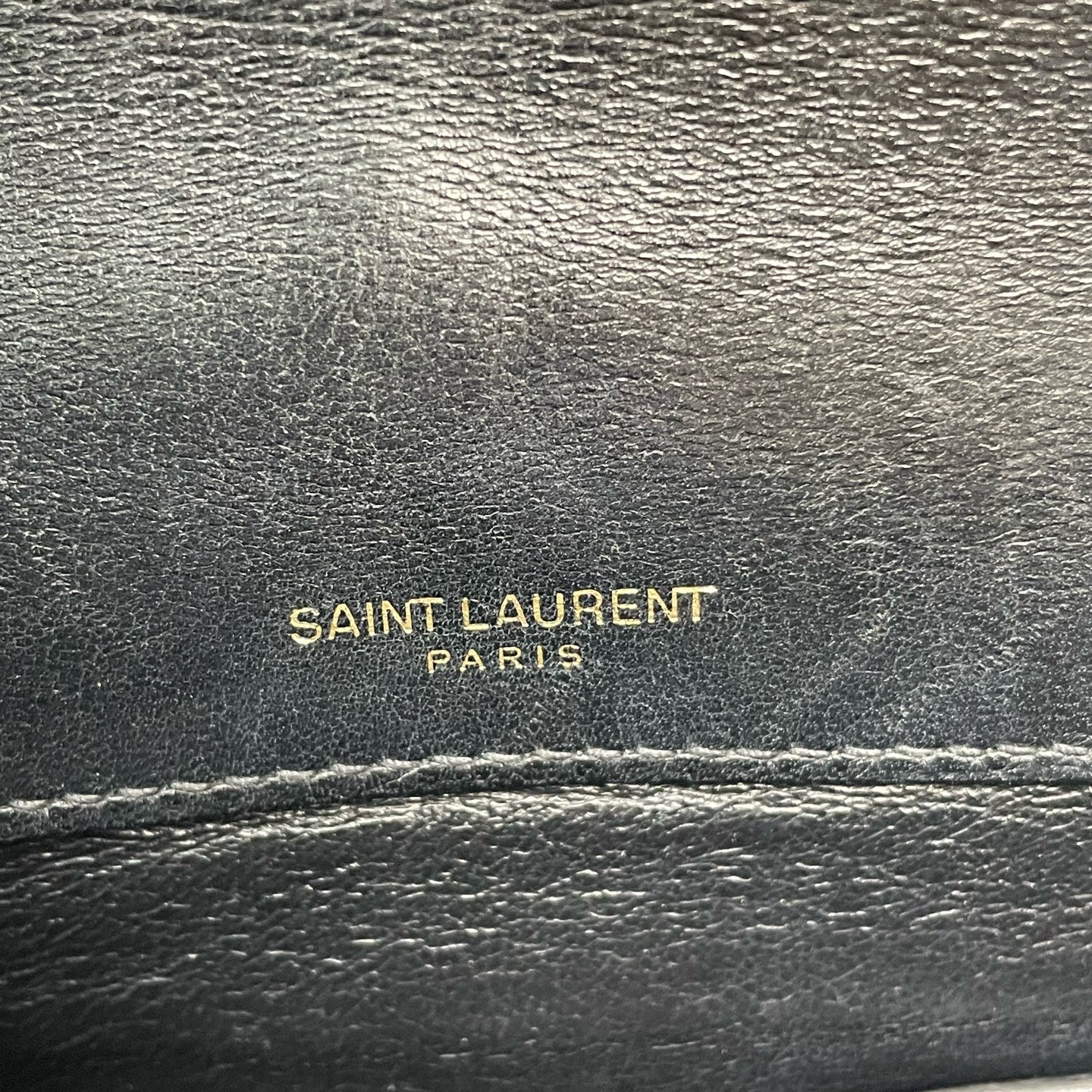 Saint Laurent - Vicky - Leather - Black - (medium)