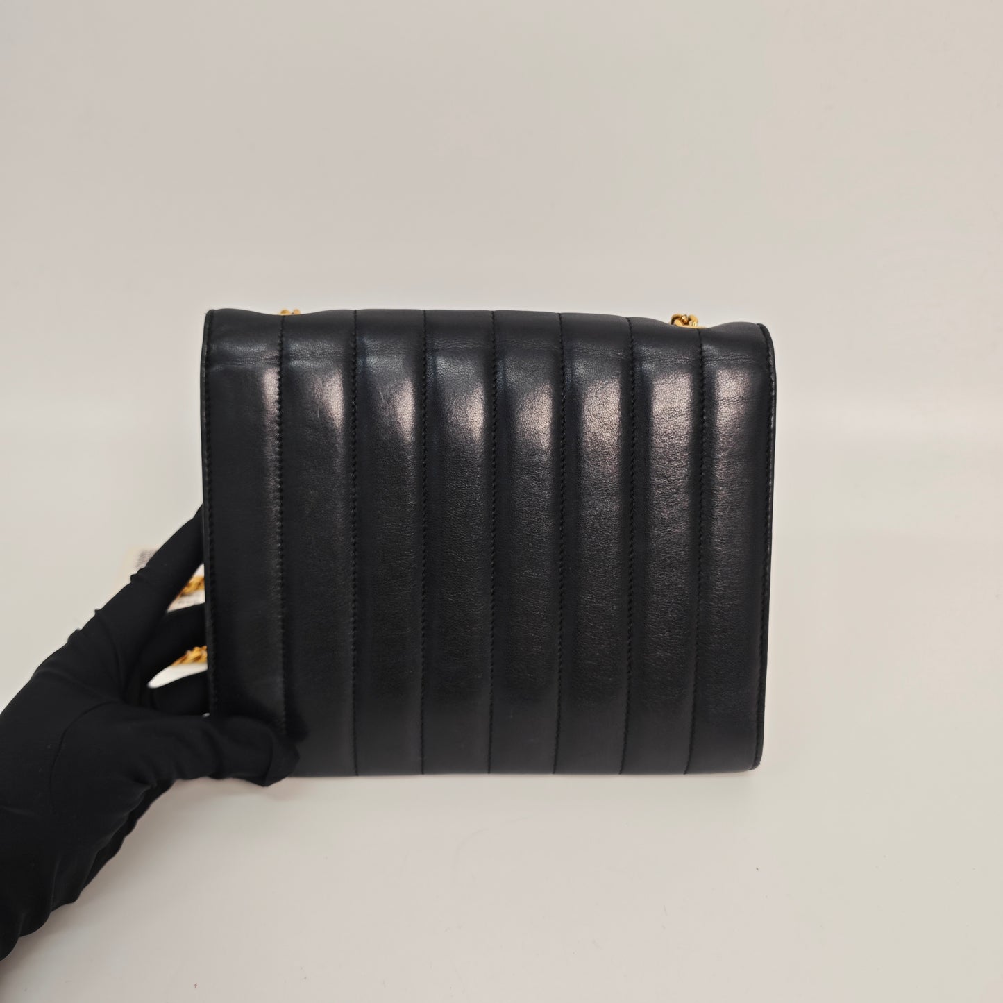 Saint Laurent - Vicky - Leather - Black - (small)