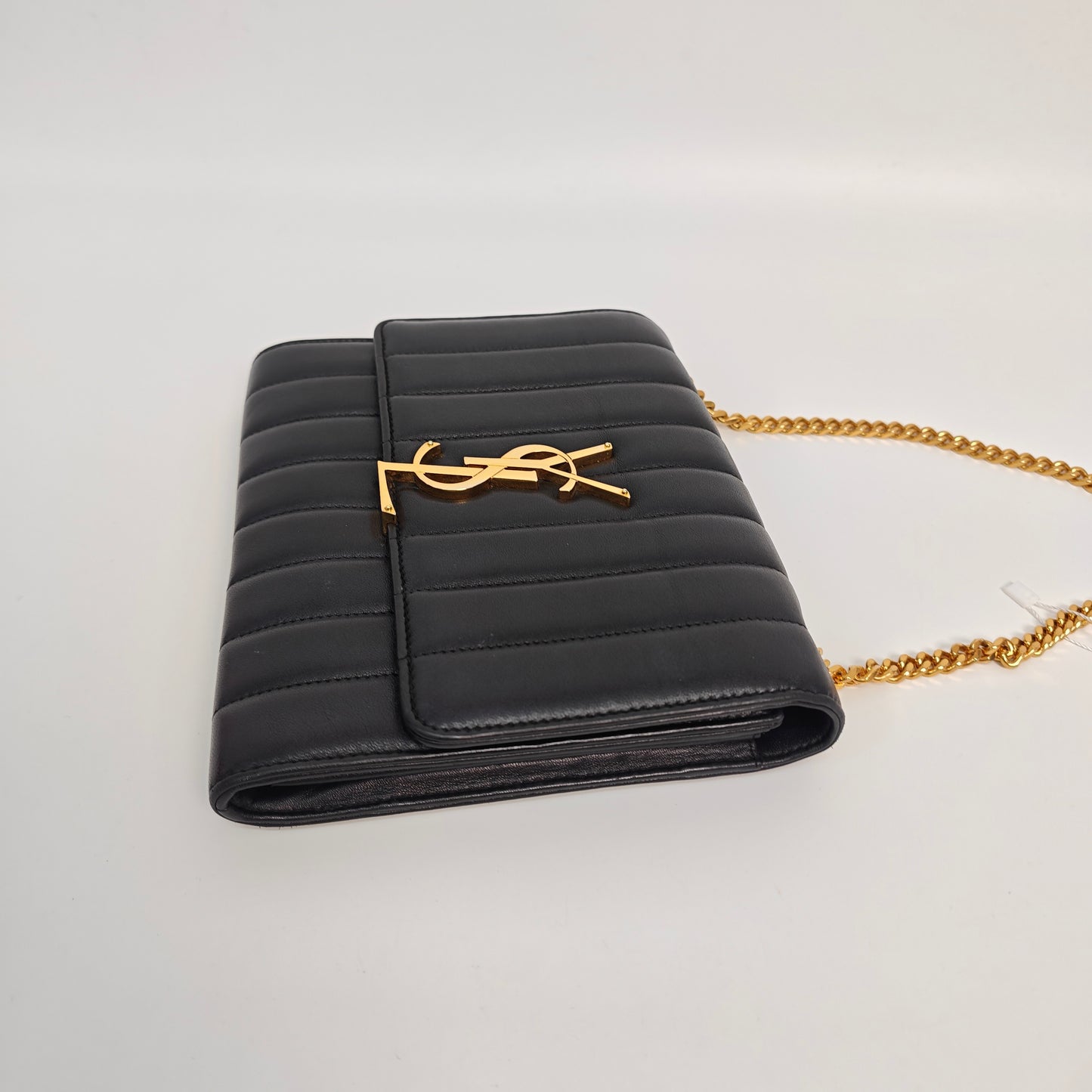 Saint Laurent - Vicky - Leather - Black - (small)